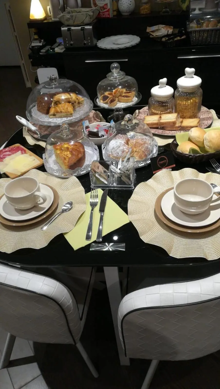 Kitchen or kitchenette in B&B Civico Cinque