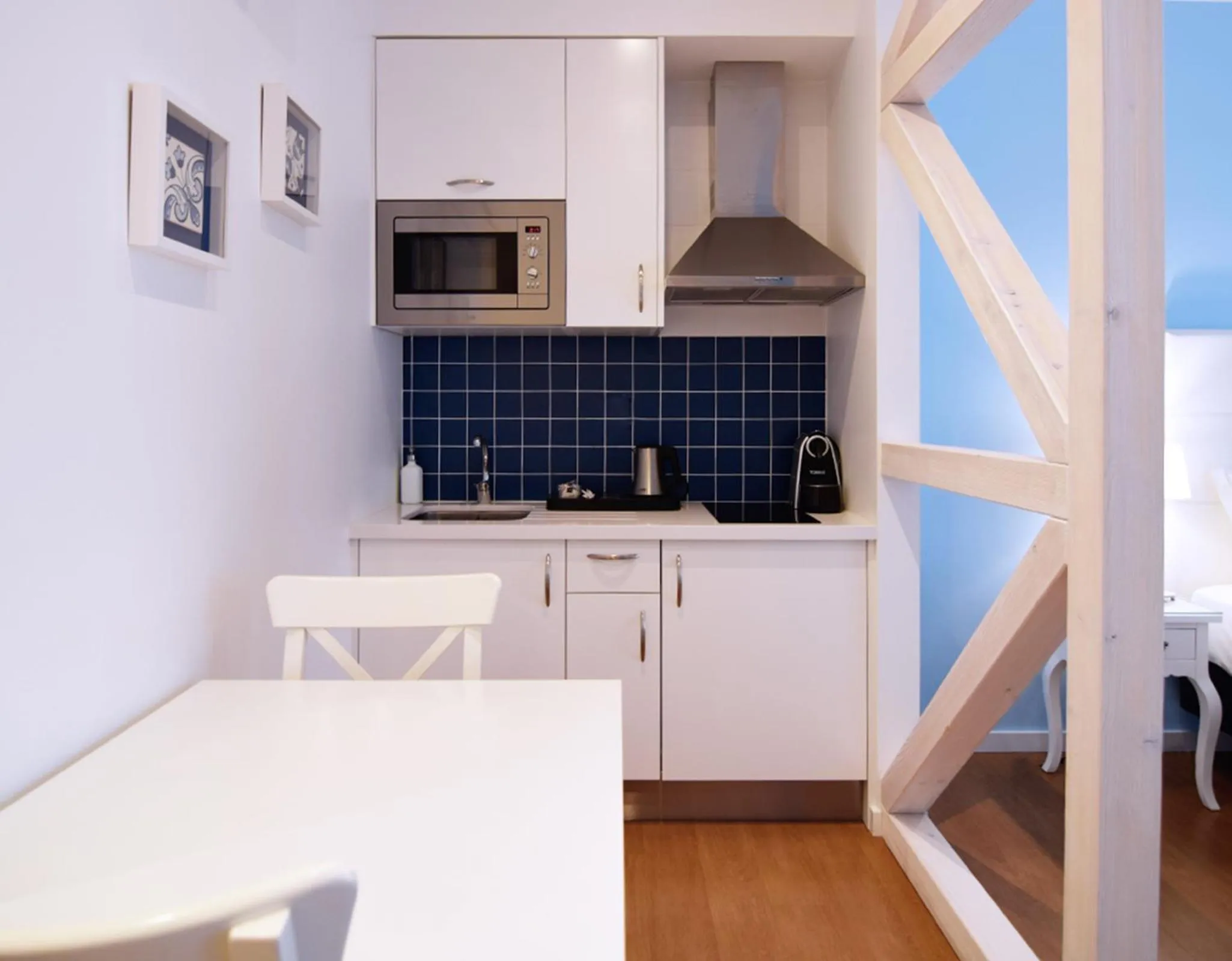 Kitchen or kitchenette in Rossio Apartments
