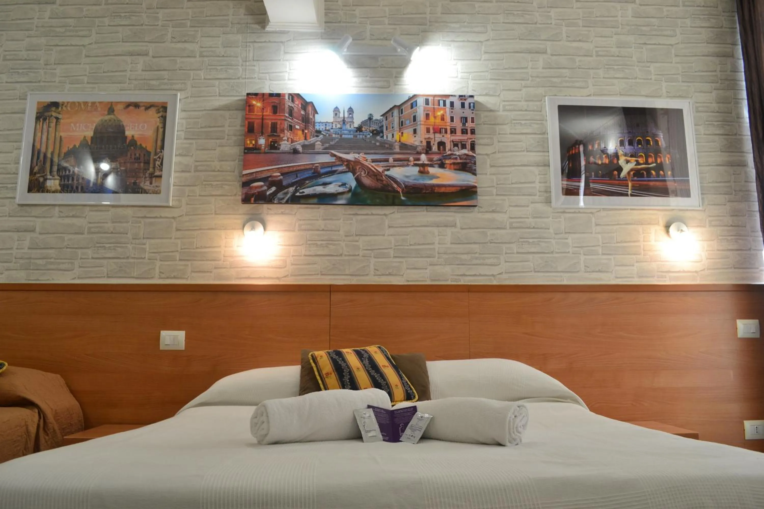 Bed in A&F Colosseo
