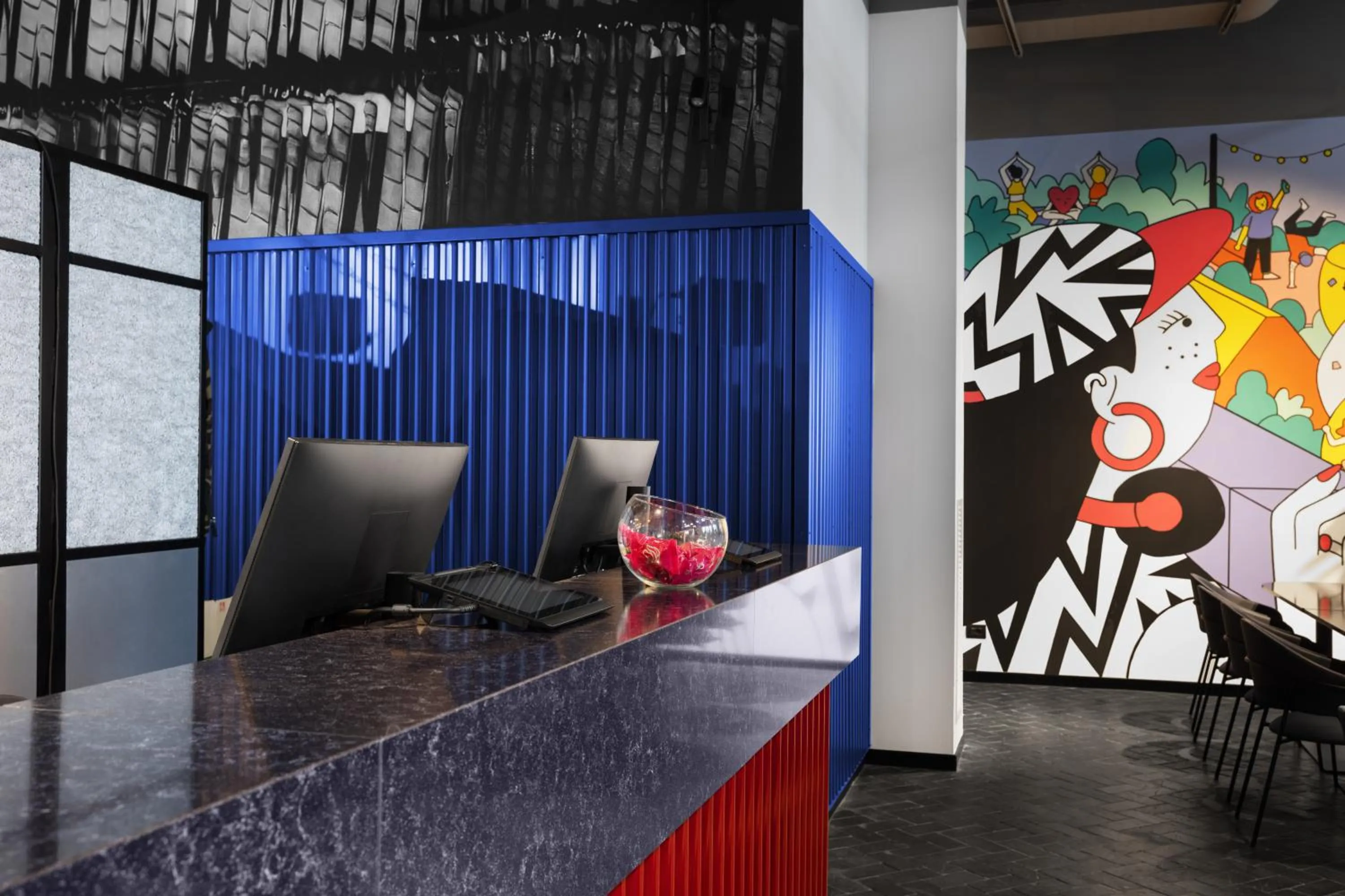 Lobby or reception in CX Milan Bicocca