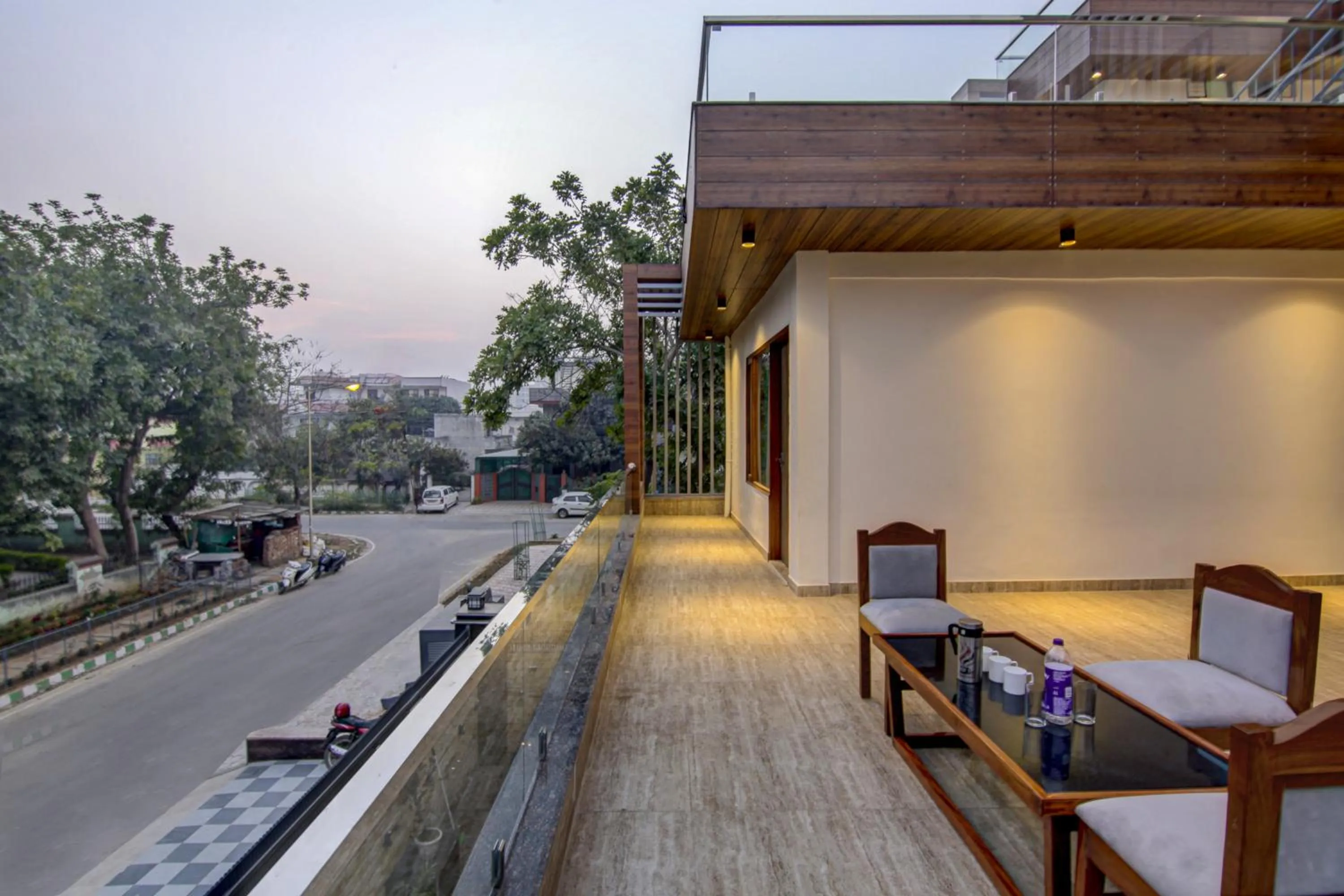 Balcony/Terrace in Treebo Sai Village, Manesar