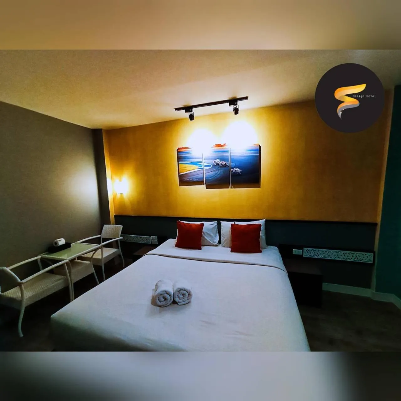 Bed in The S Design Hotel