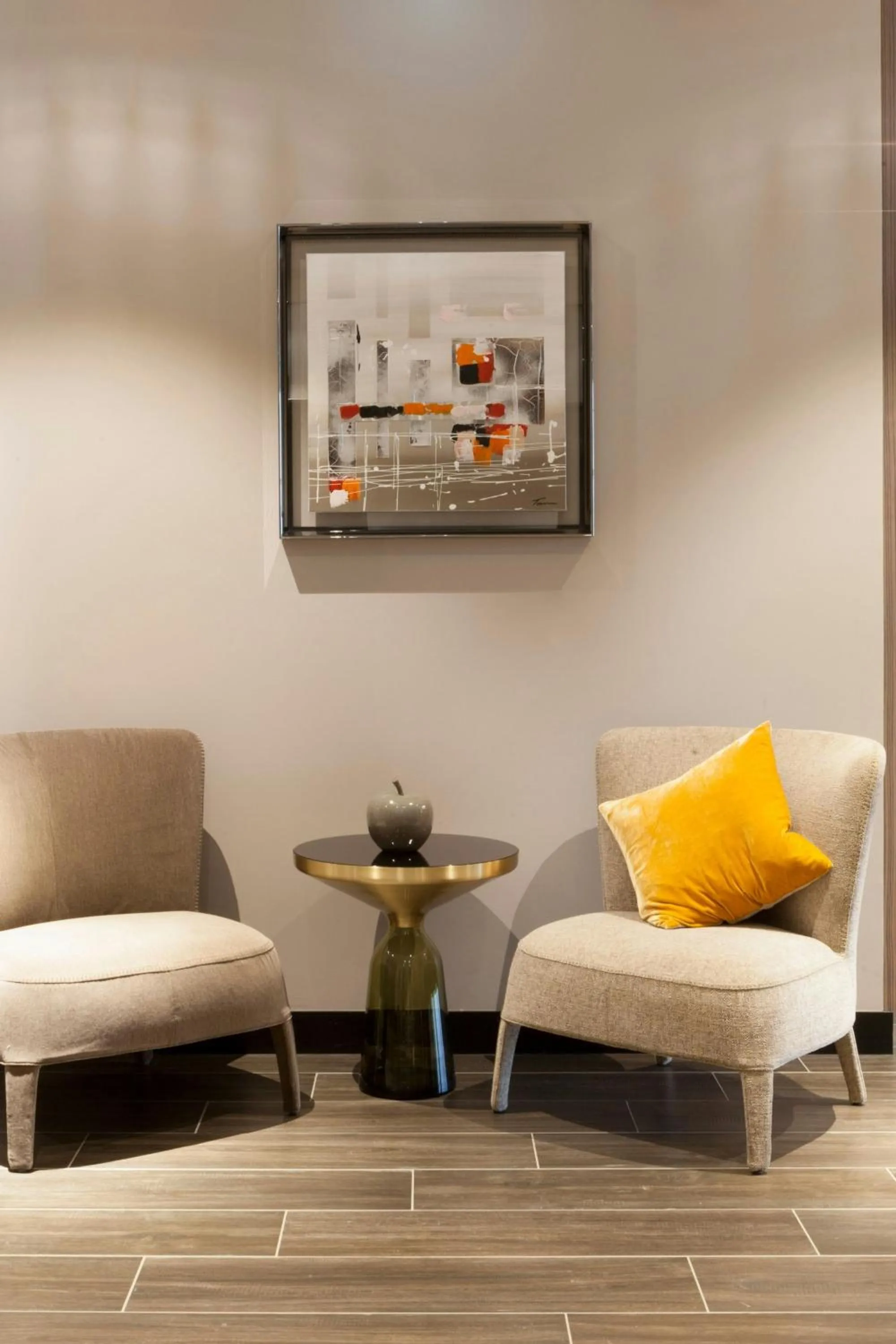 Lobby or reception in AC Hotel by Marriott Paris Le Bourget Airport