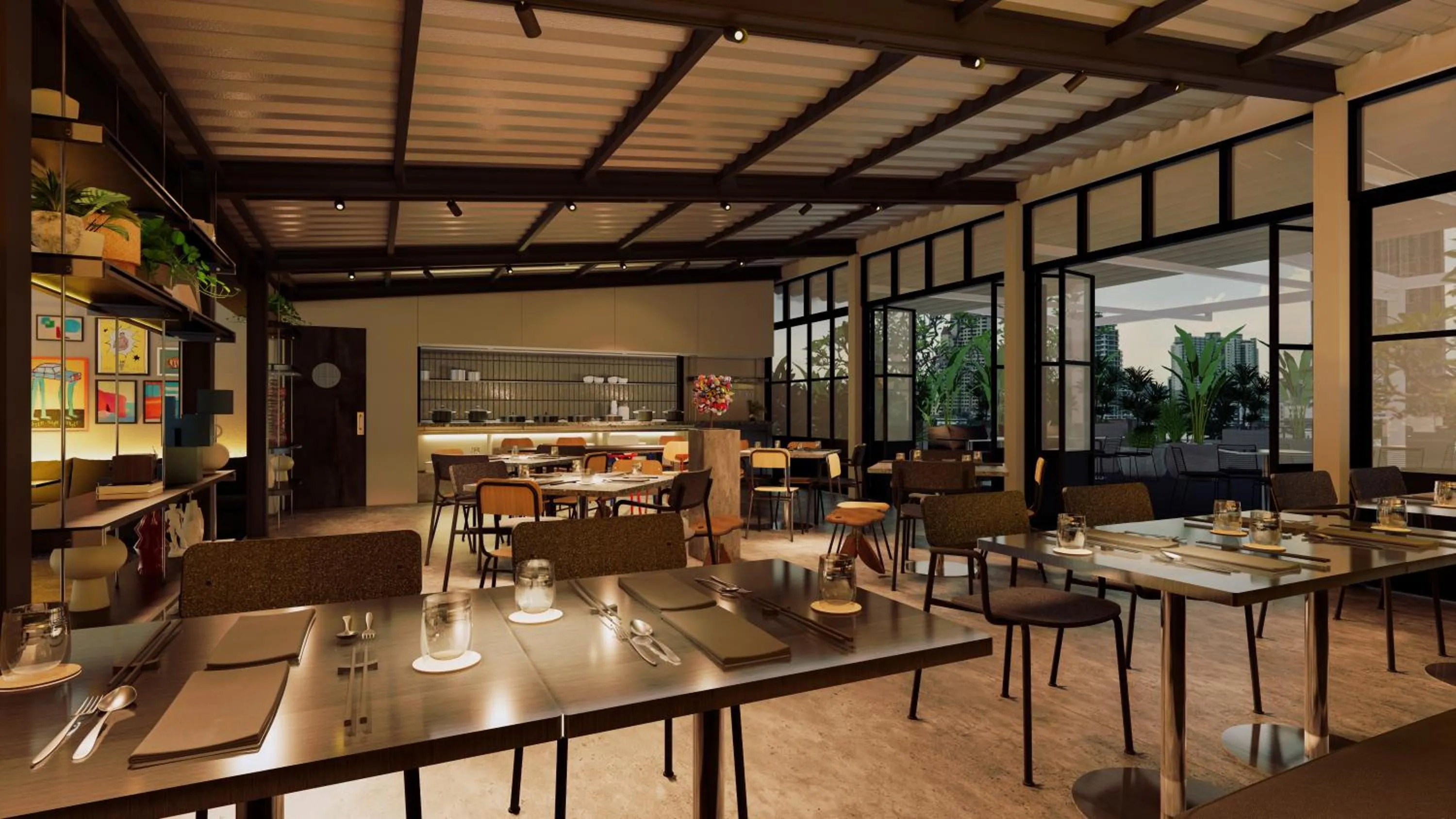 Property building in The StandardX, Bangkok Phra Arthit