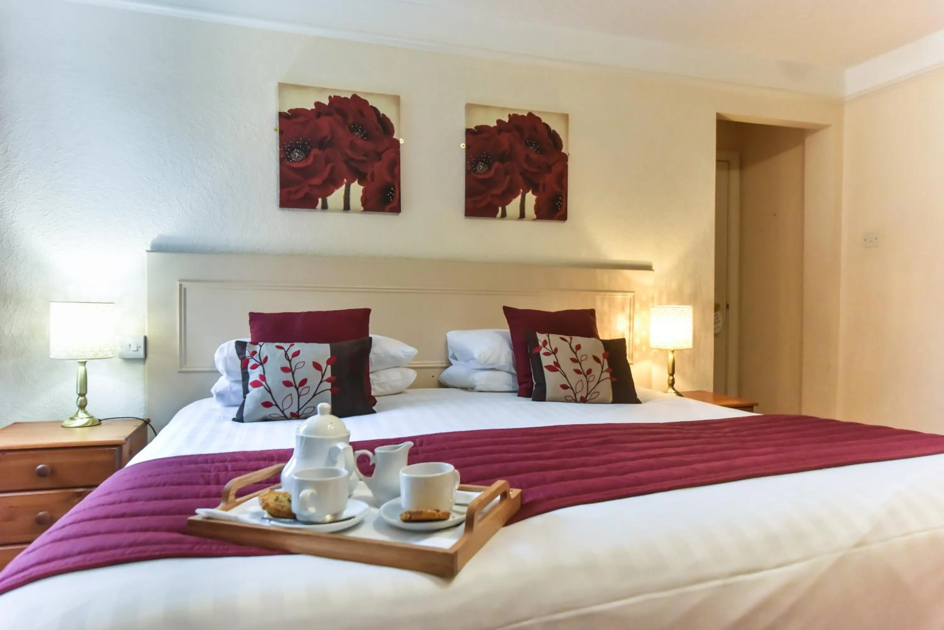 Bed in The Bentley Brook Inn