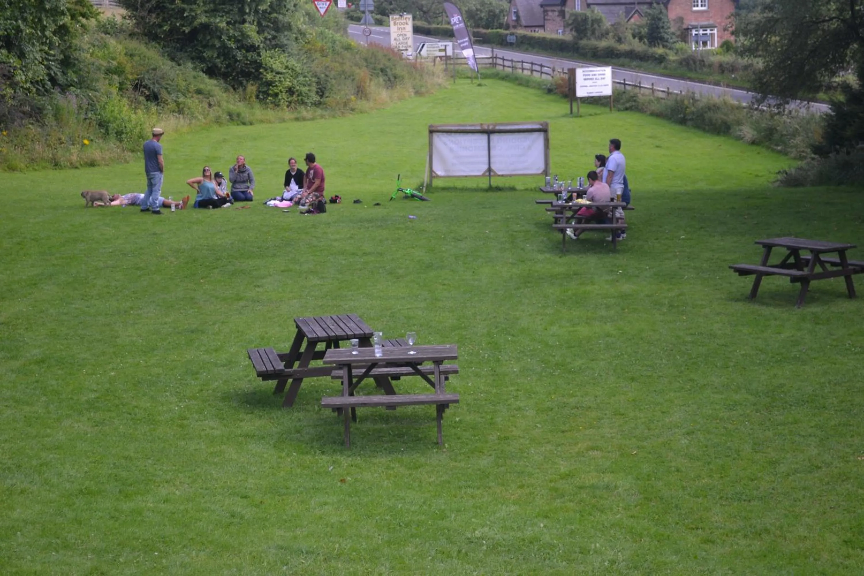 Garden in The Bentley Brook Inn