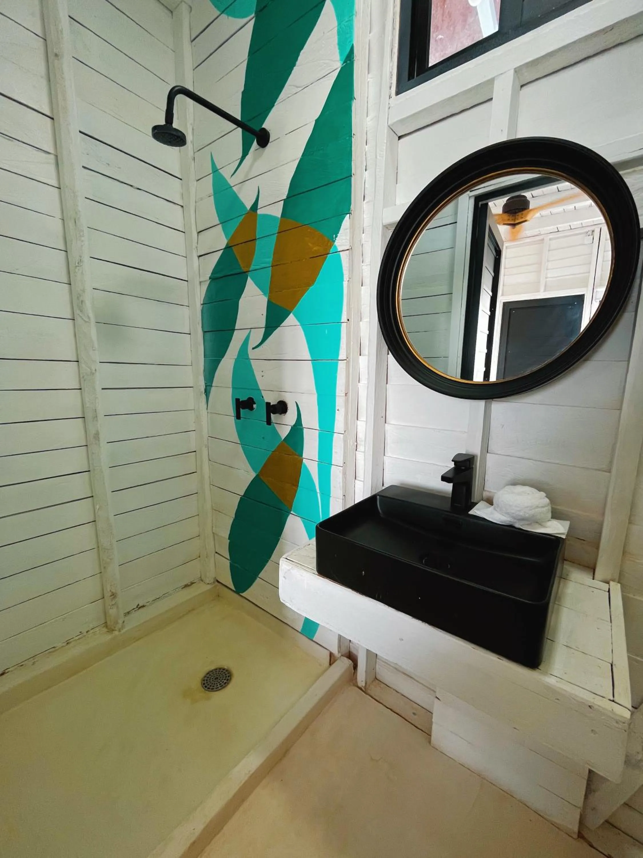 Bathroom in El Faro Beach Front by ÓOL Hotels