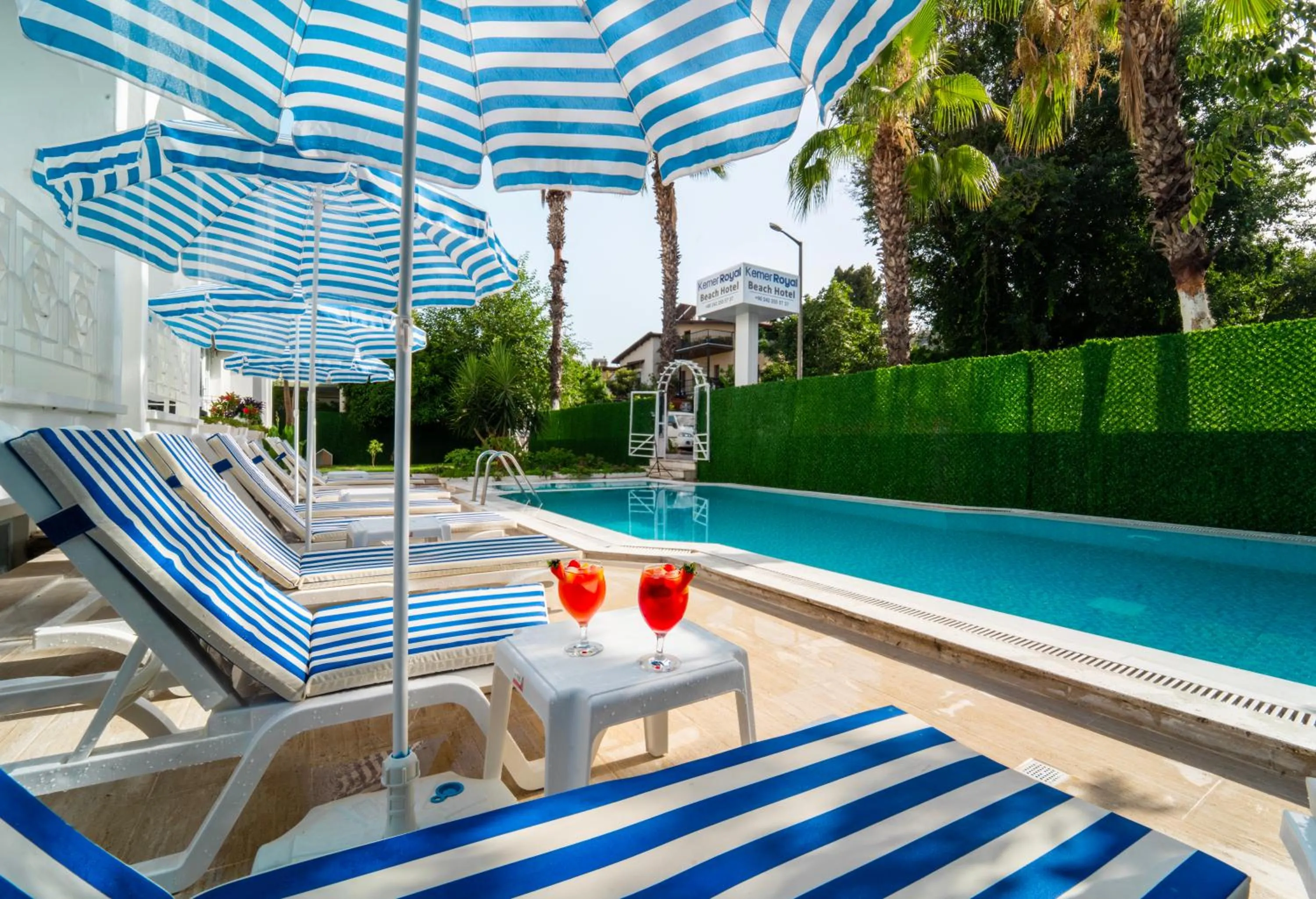 Patio in Kemer Royal Beach