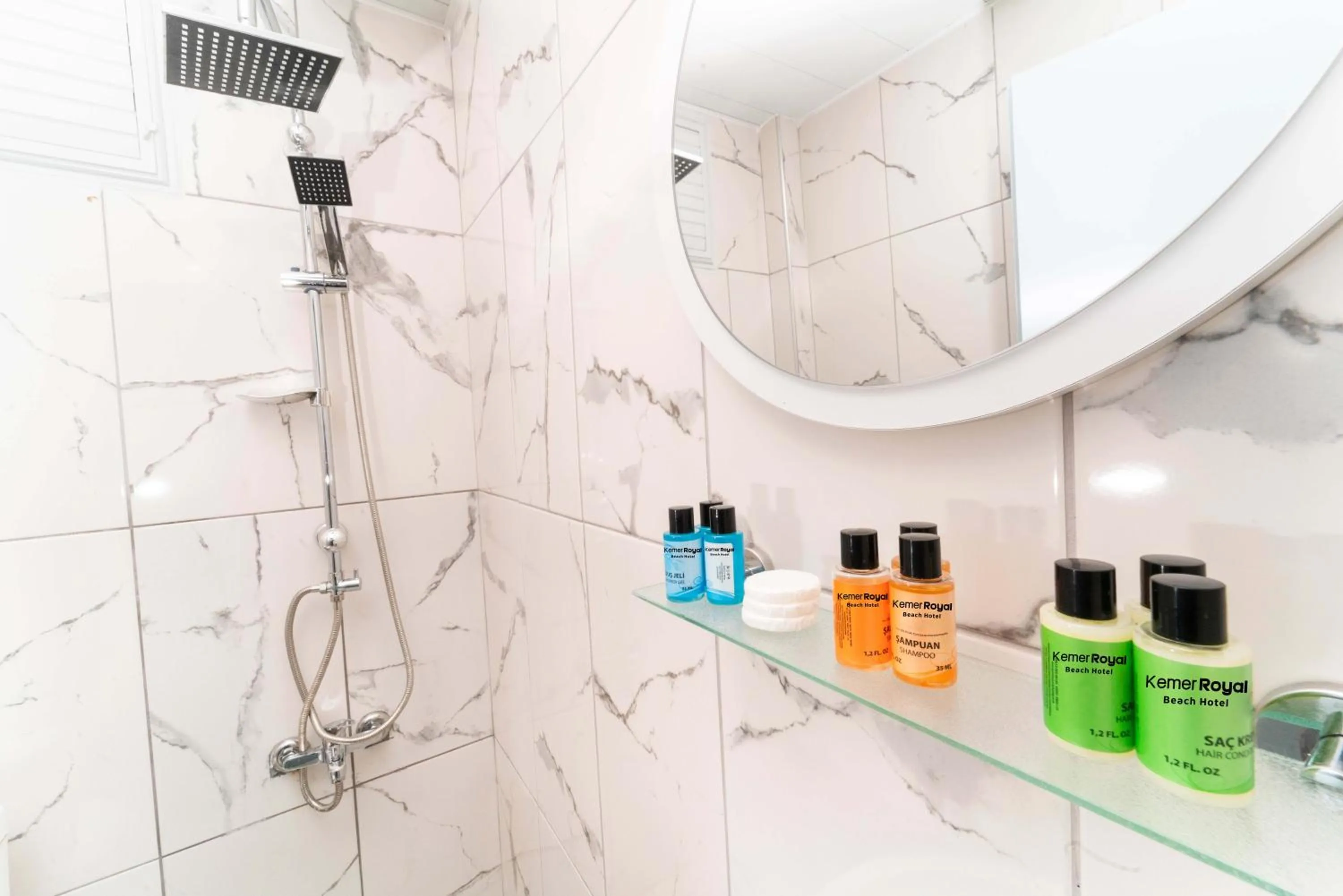 Shower in Kemer Royal Beach