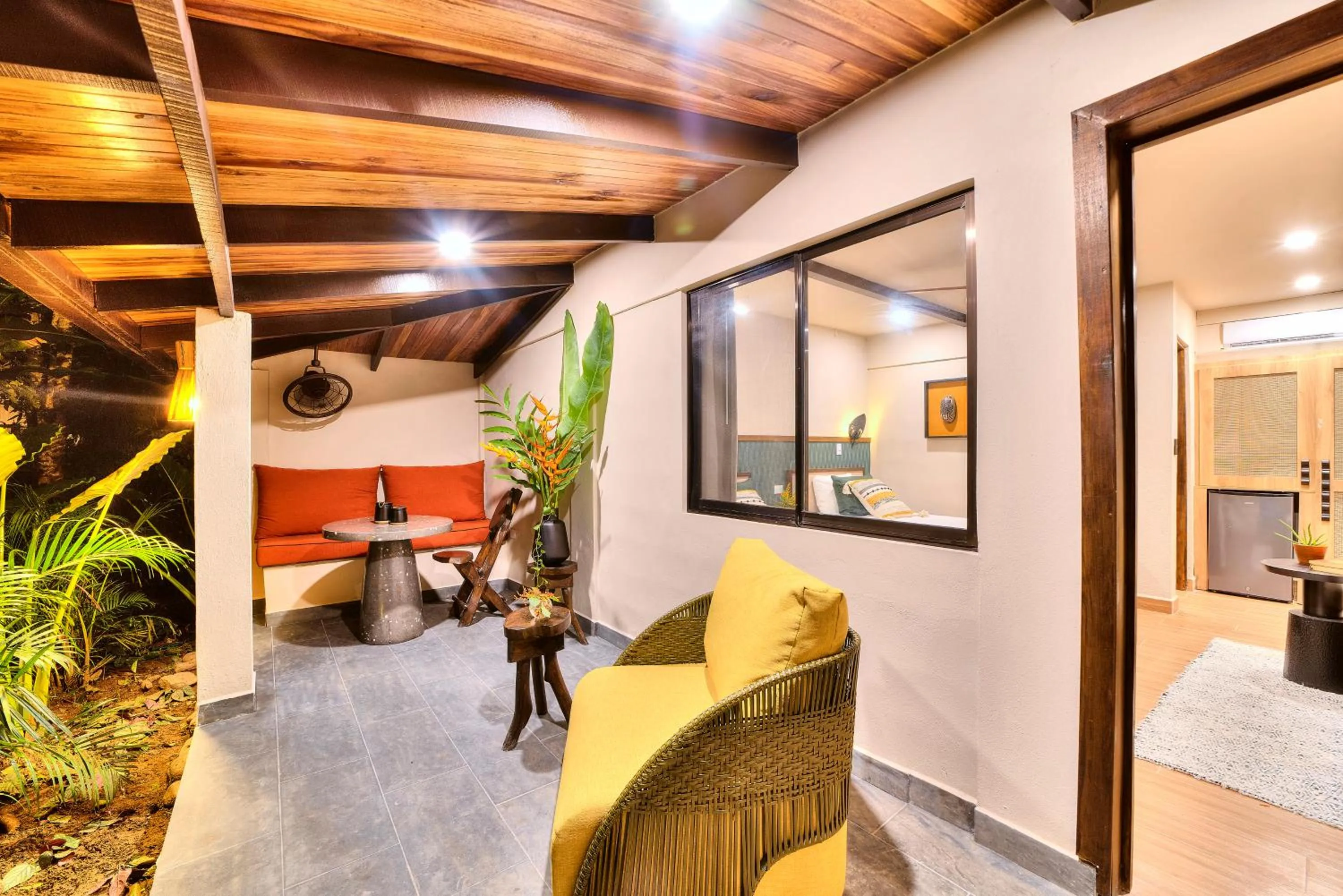 Living room in Conga Boutique Hotel