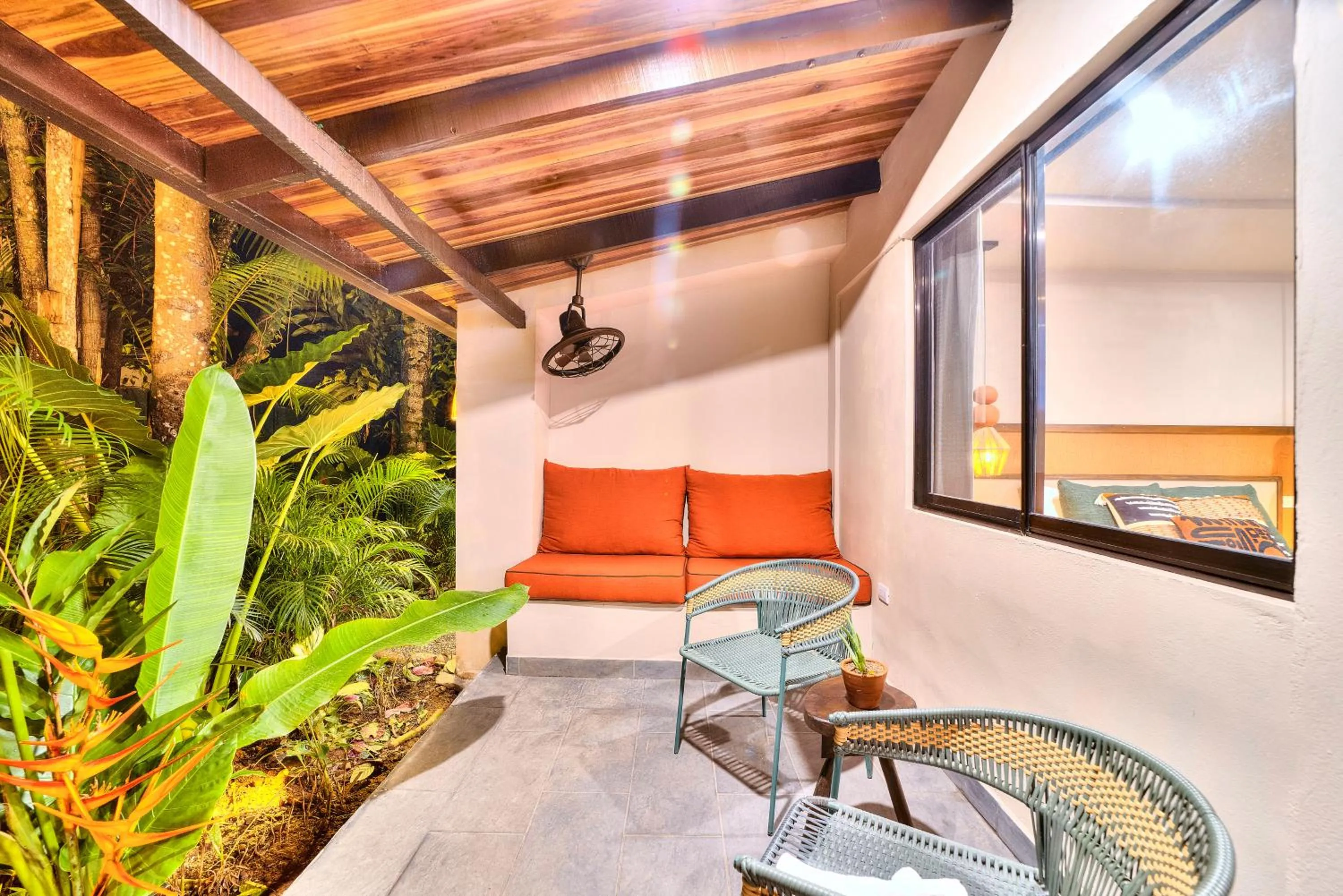 Living room in Conga Boutique Hotel