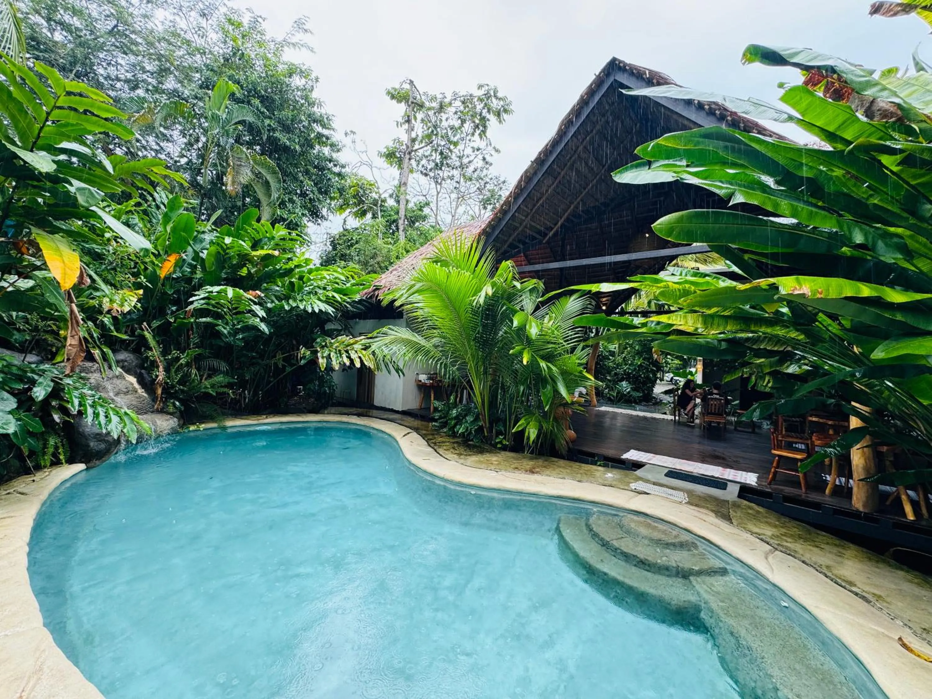 Pool view in Conga Boutique Hotel