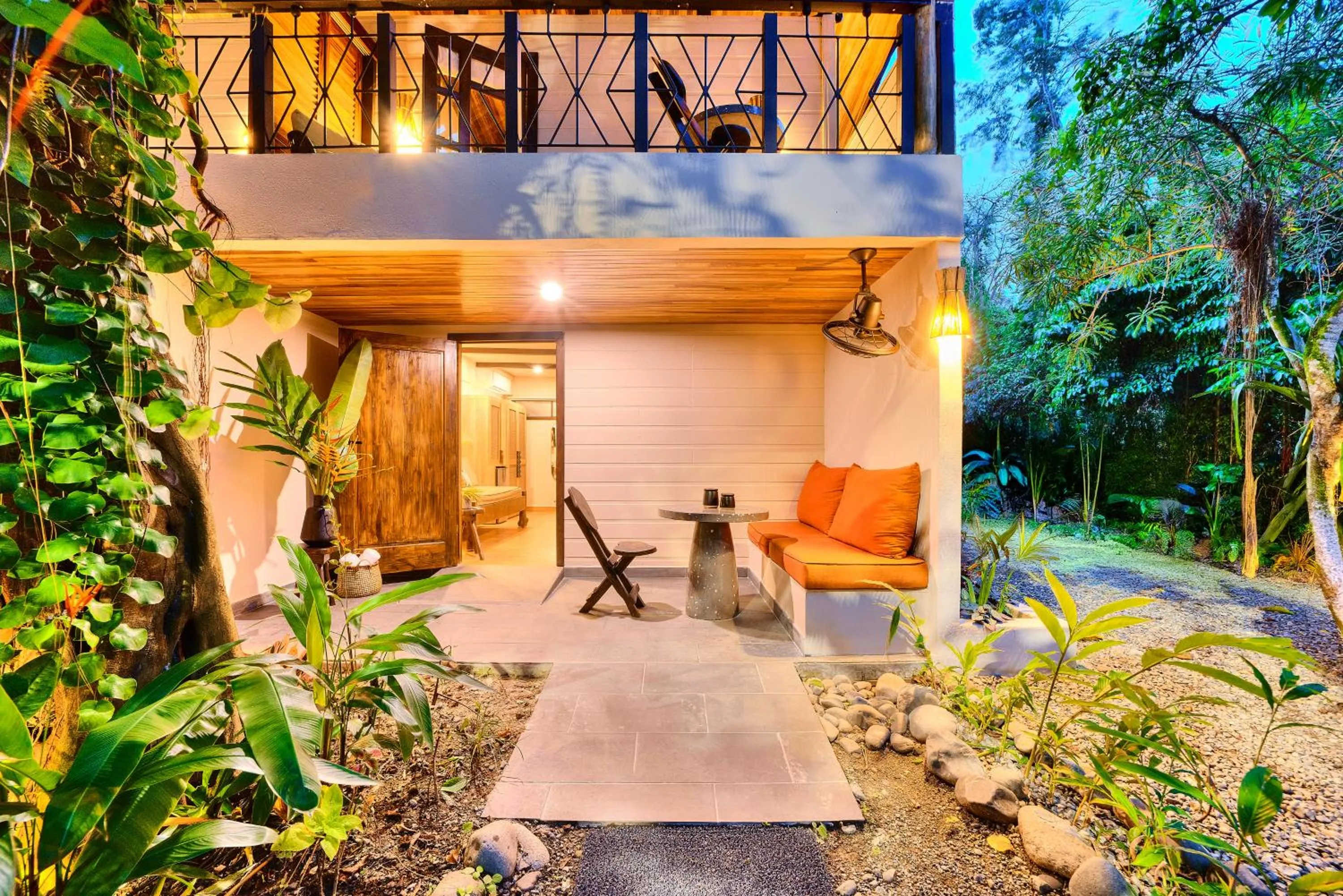 Patio in Conga Boutique Hotel