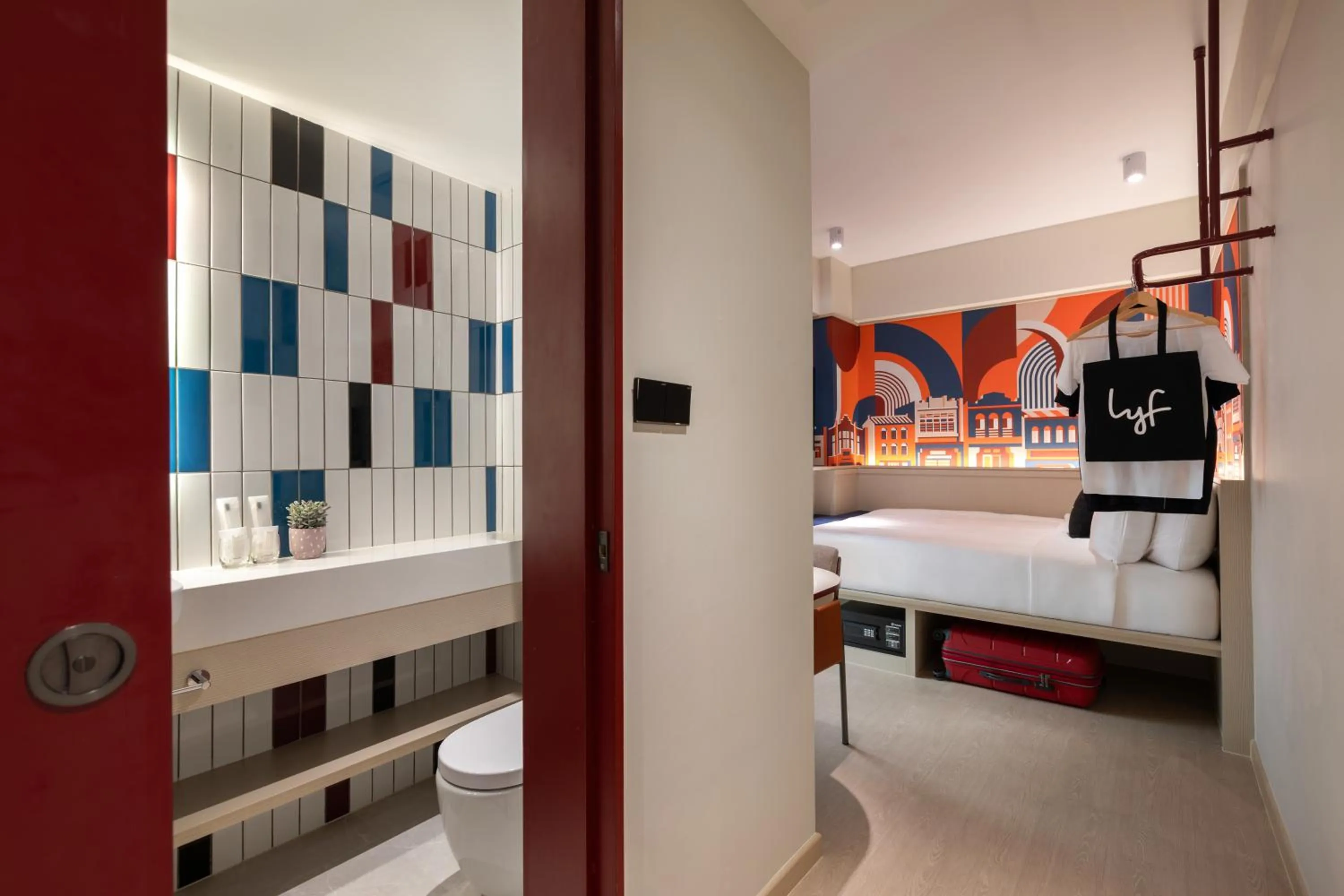 Bed in lyf Georgetown Penang