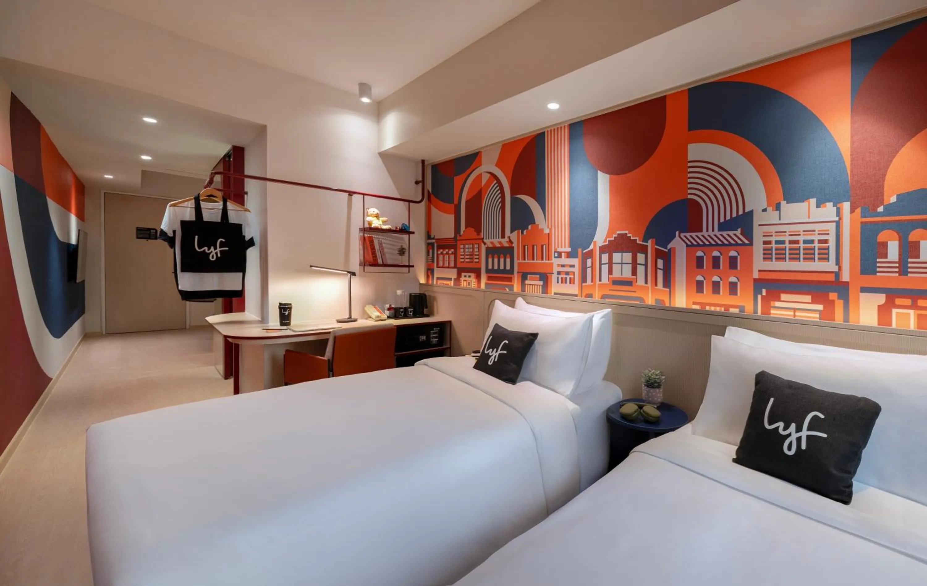 Bed in lyf Georgetown Penang