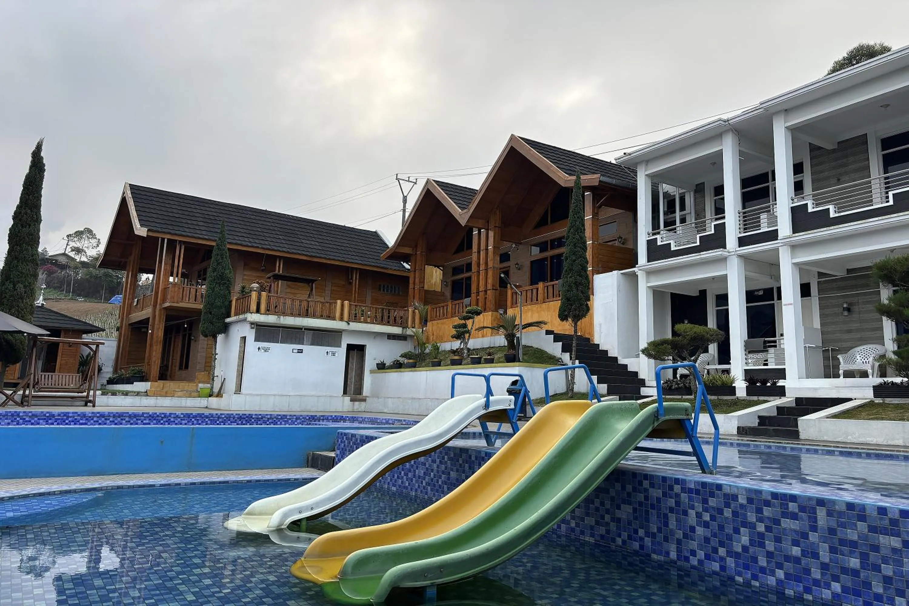 Property building in Green Hero Darajat Hotel