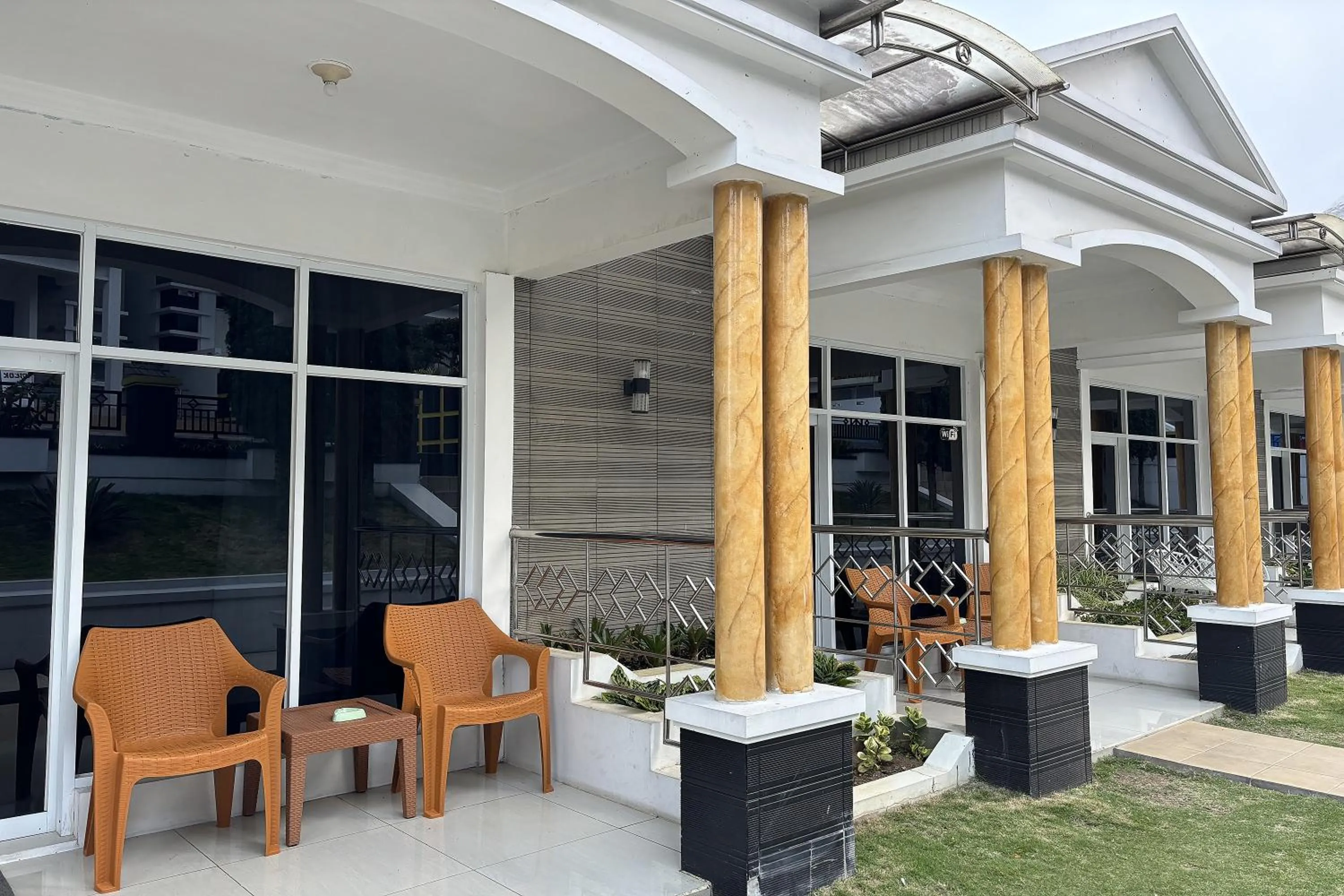 Property building in Green Hero Darajat Hotel