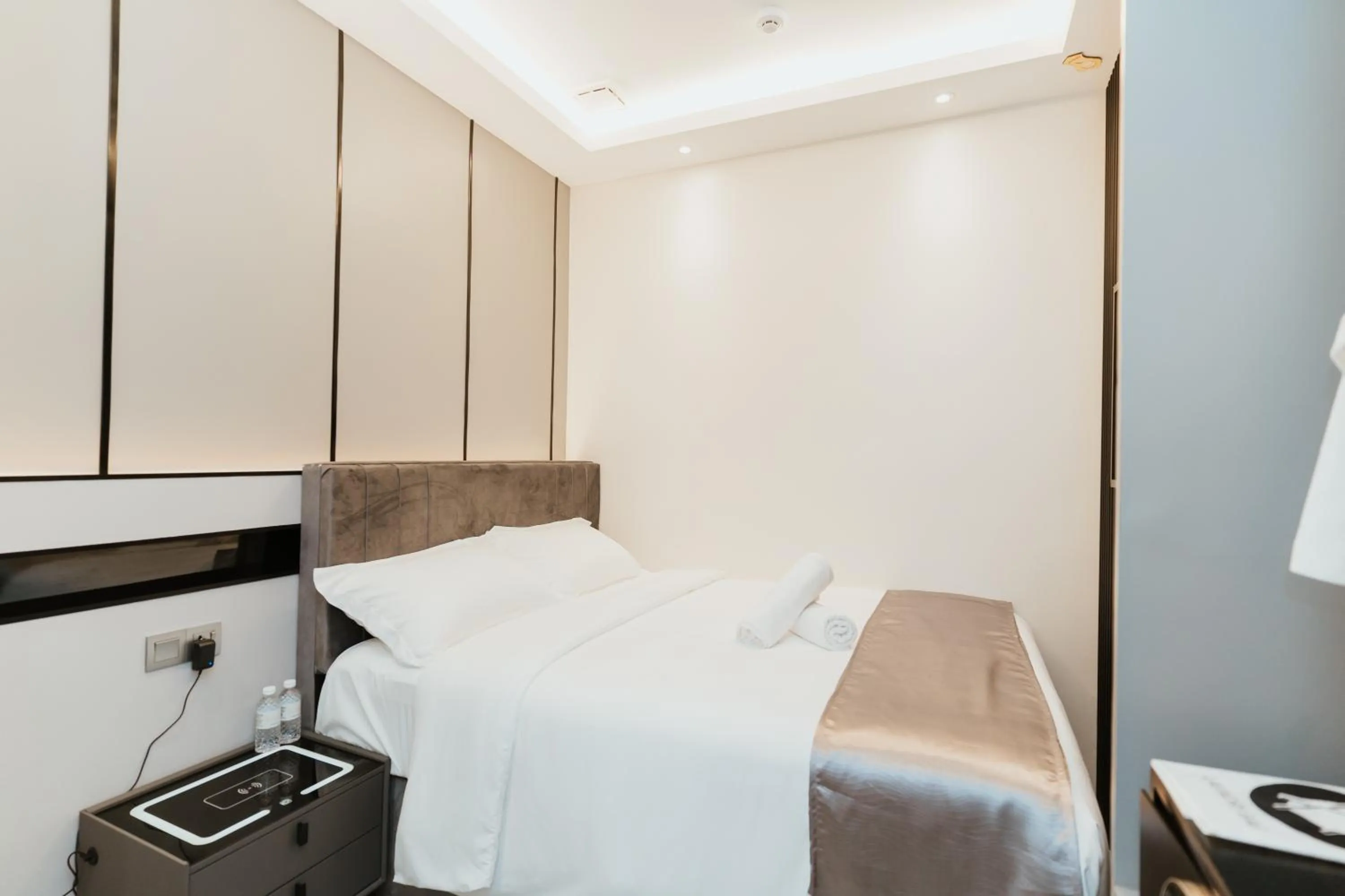 Bed in Brilliant Hotel Dan Spa