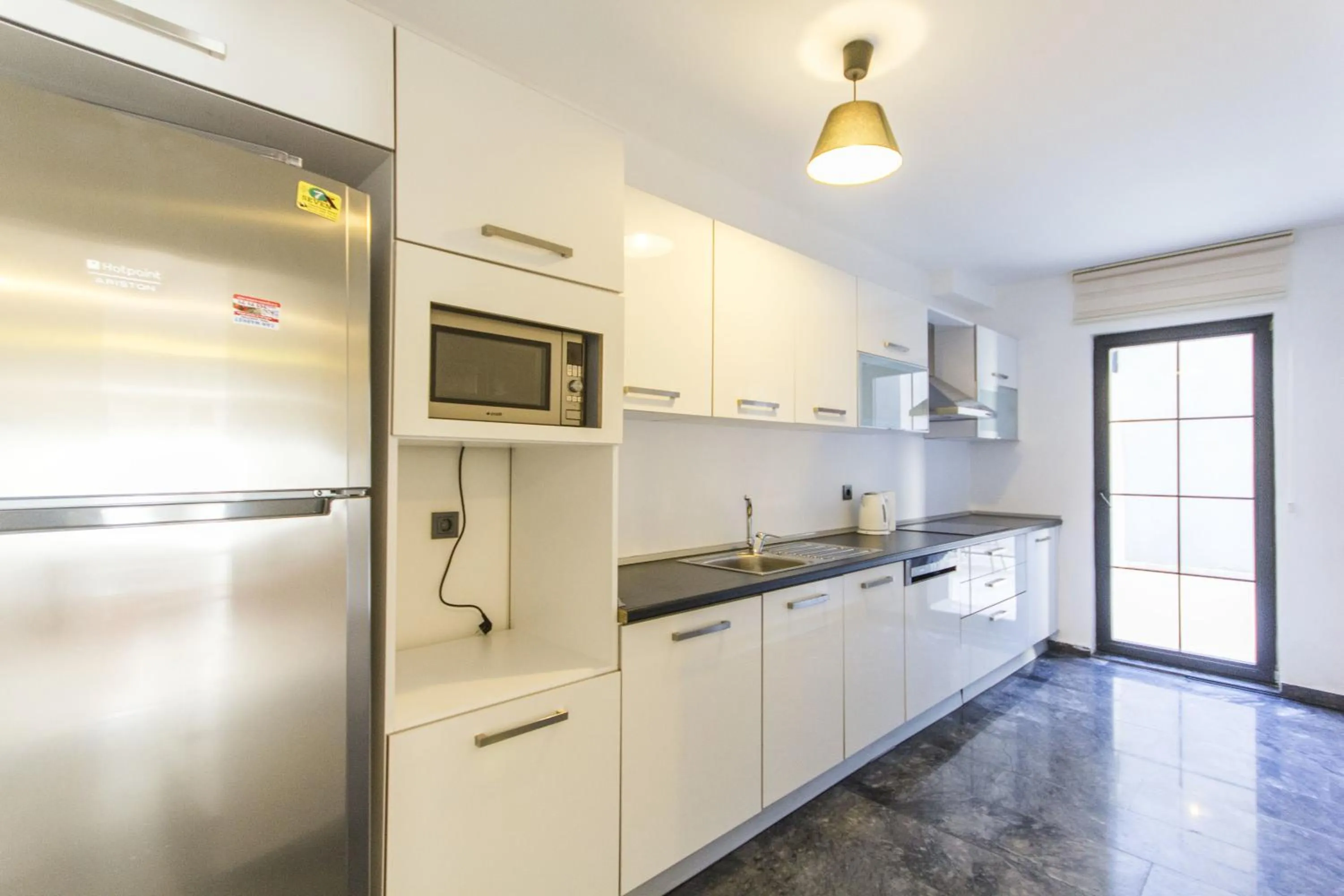Kitchen or kitchenette in Nish Suites Atasehir