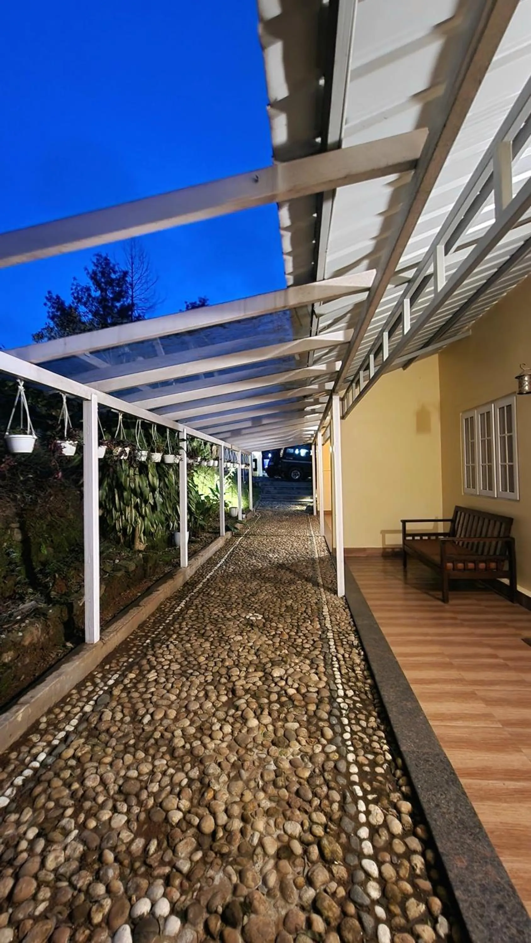 Balcony/Terrace in Ibex Resorts, Valparai Mistly