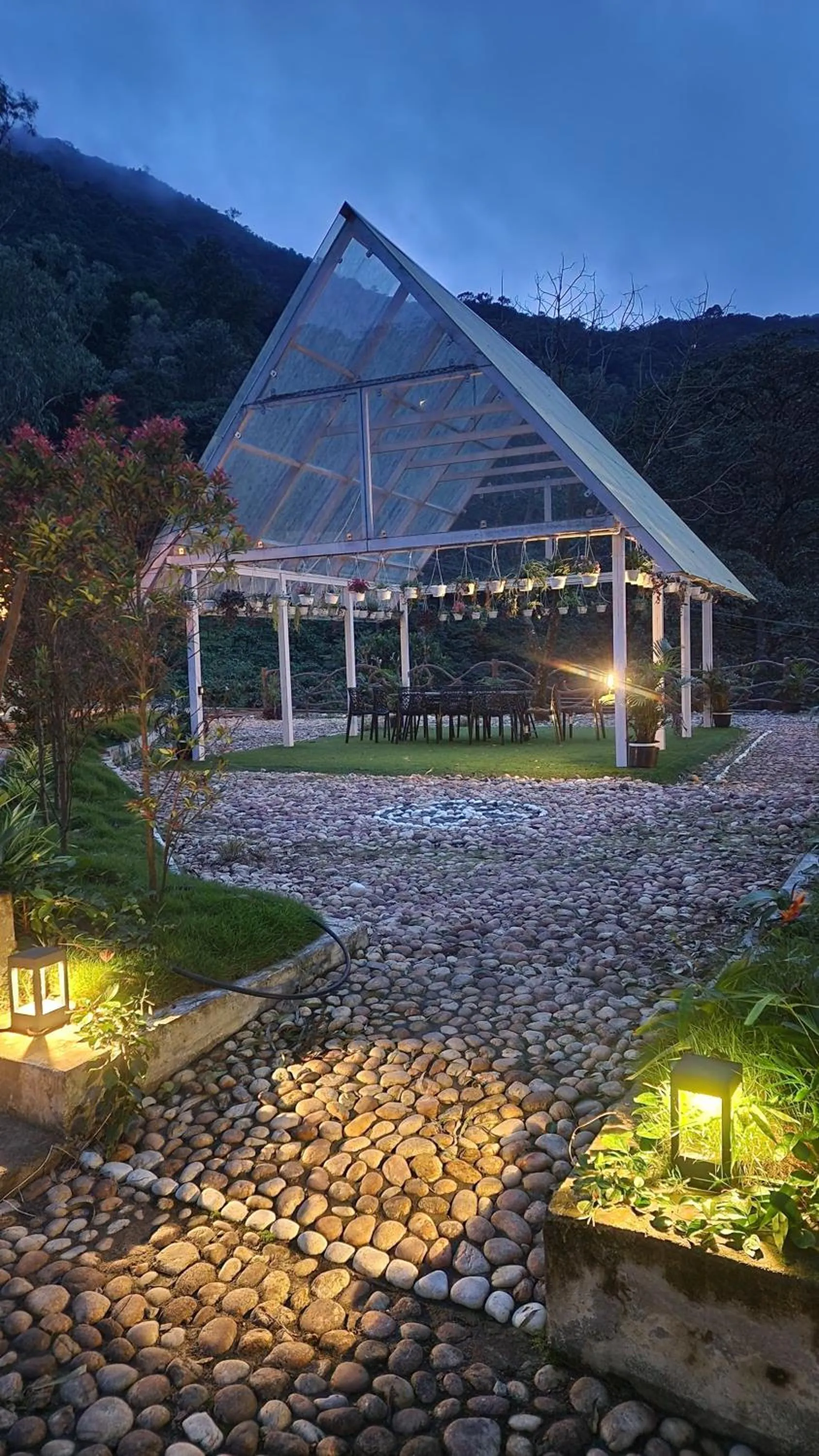 Seating area in Ibex Resorts, Valparai Mistly
