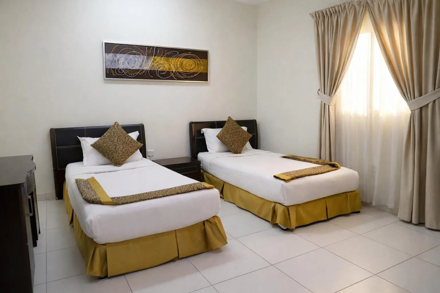 Bedroom, Bed in Binayat Hama Serviced Apartments
