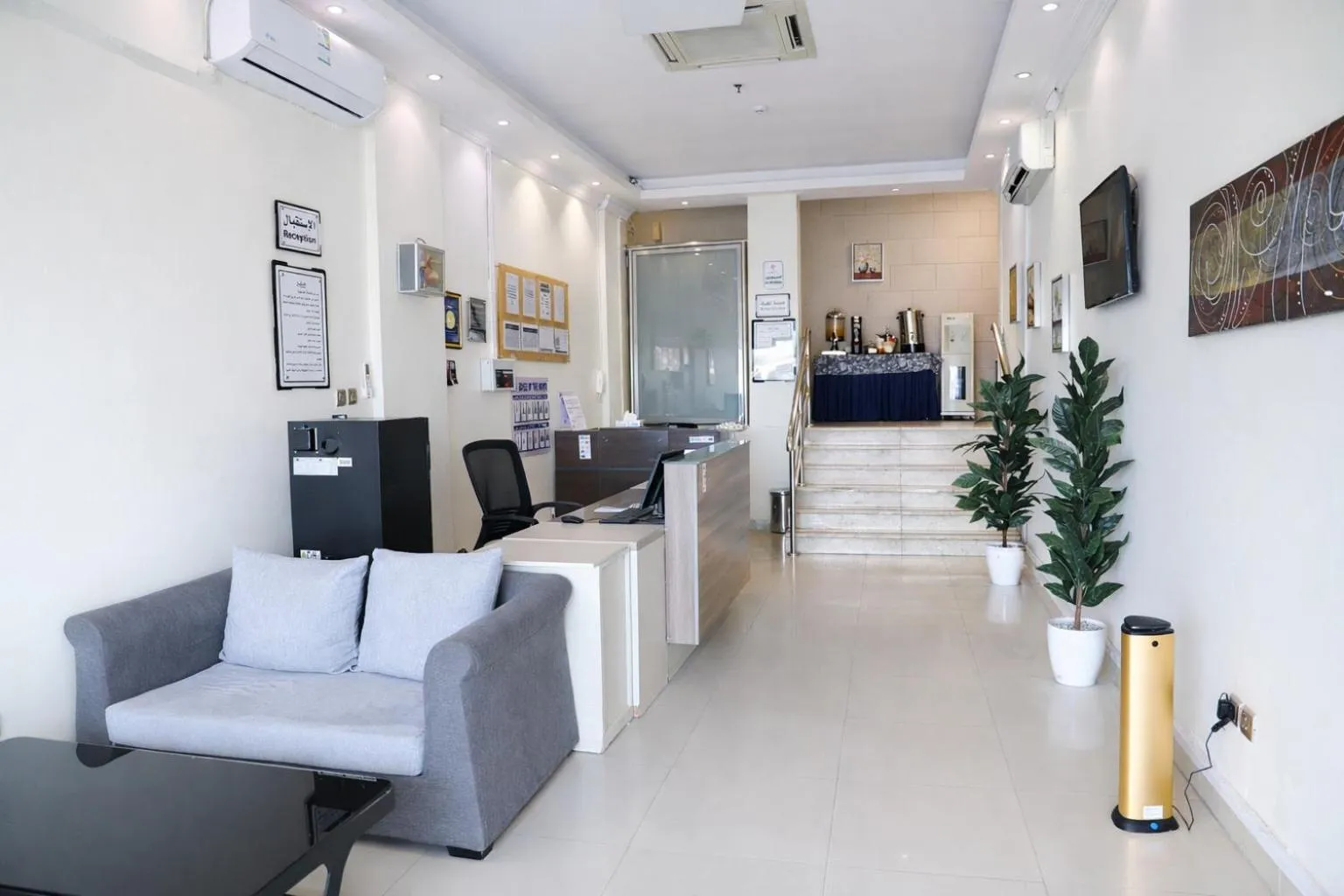 Lobby or reception in Binayat Hama Serviced Apartments