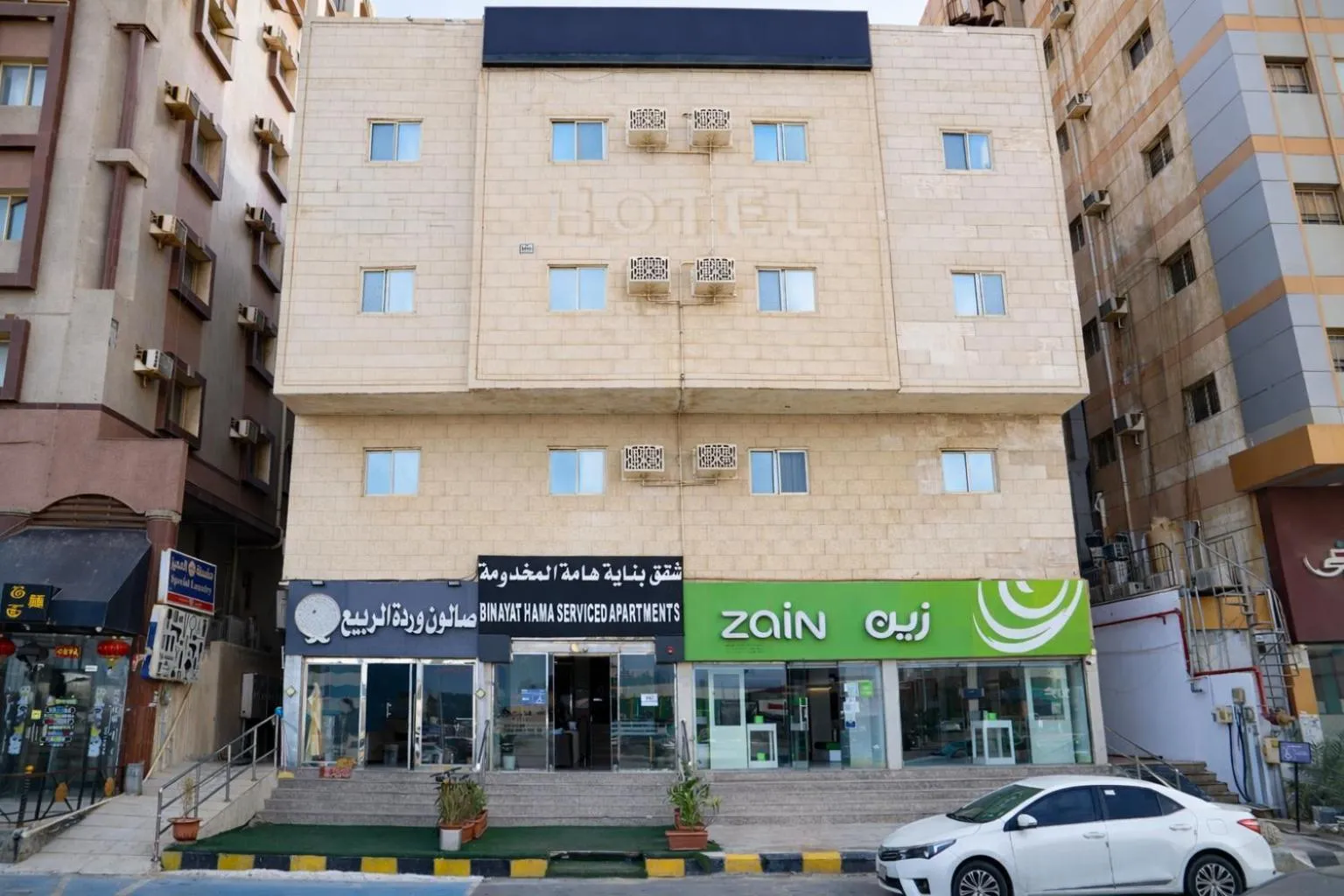 Property building in Binayat Hama Serviced Apartments