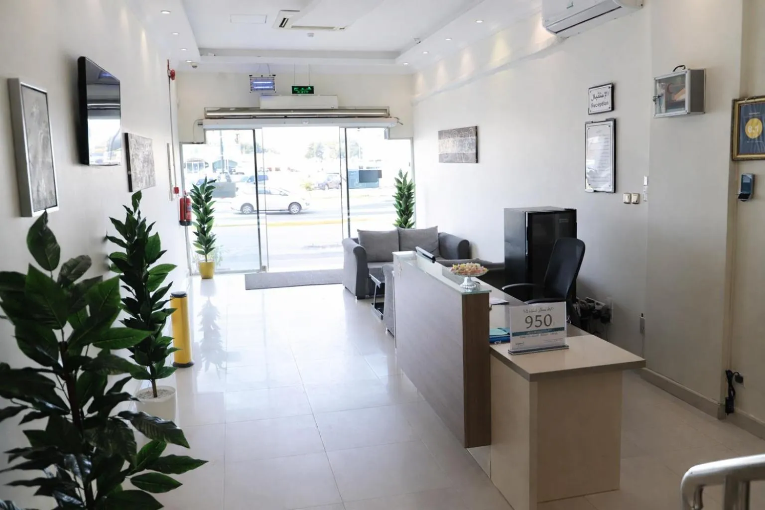 Lobby or reception in Binayat Hama Serviced Apartments