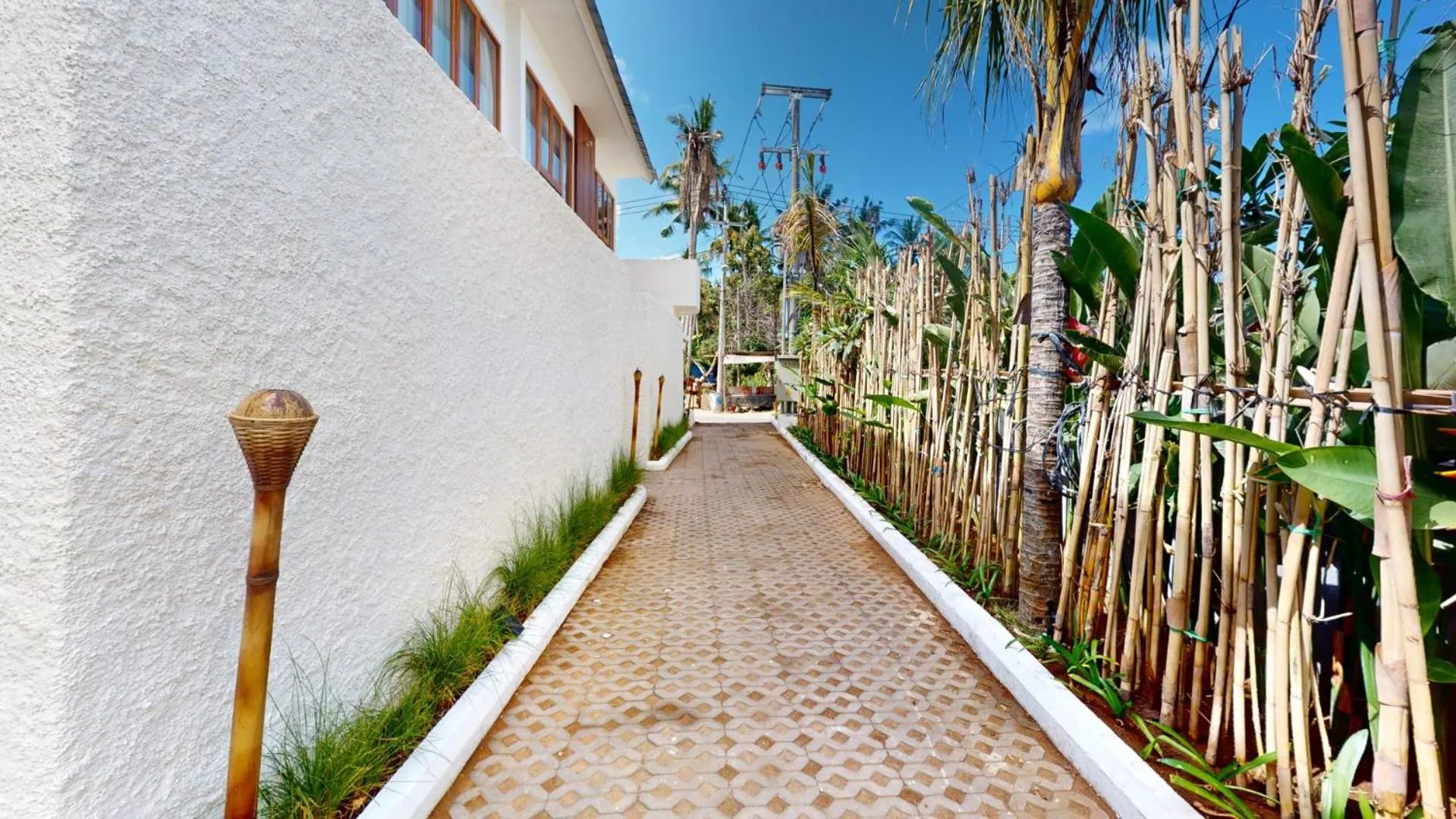 Facade/entrance in Segara Seaside Resort