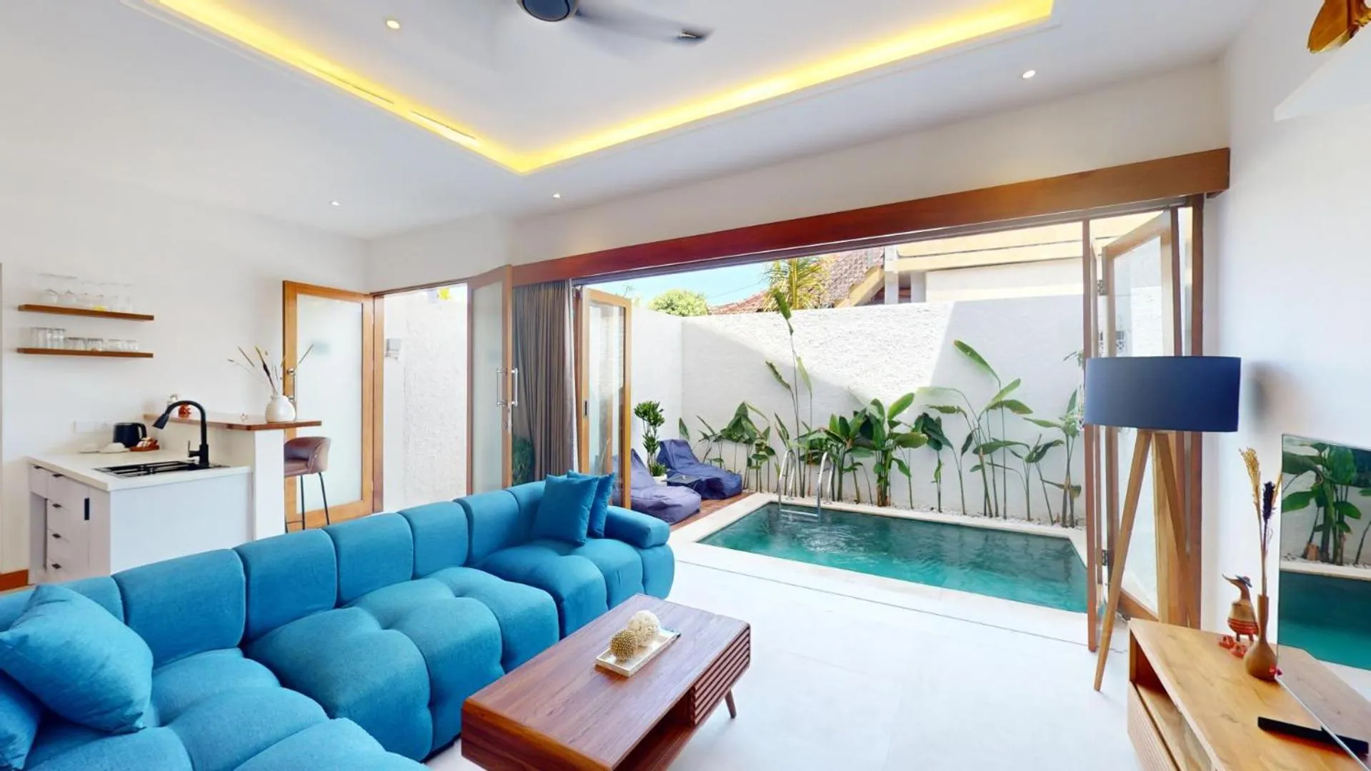 Kitchen or kitchenette in Segara Seaside Resort