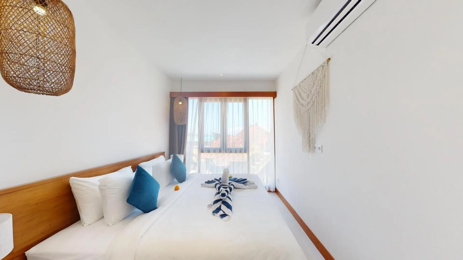 Bed in Segara Seaside Resort