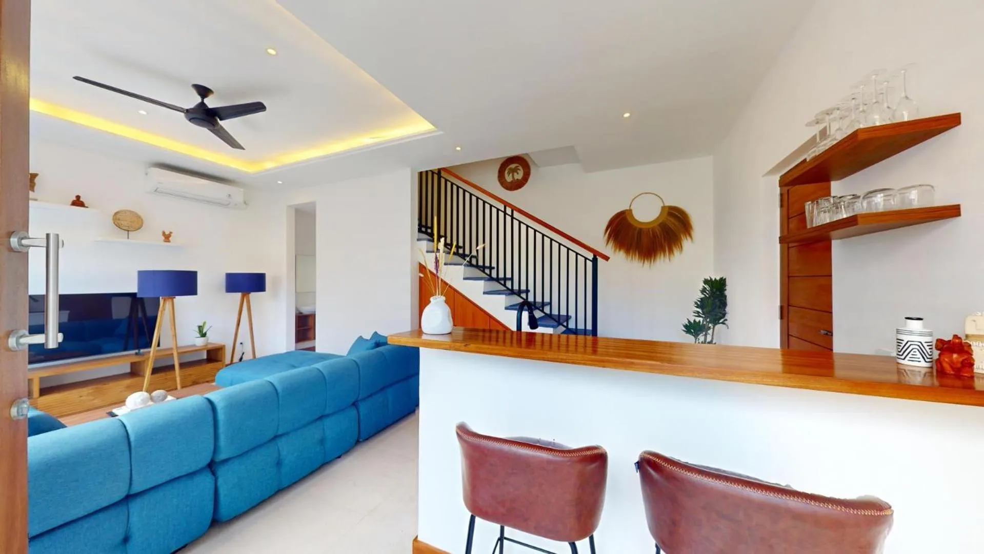 Living room in Segara Seaside Resort