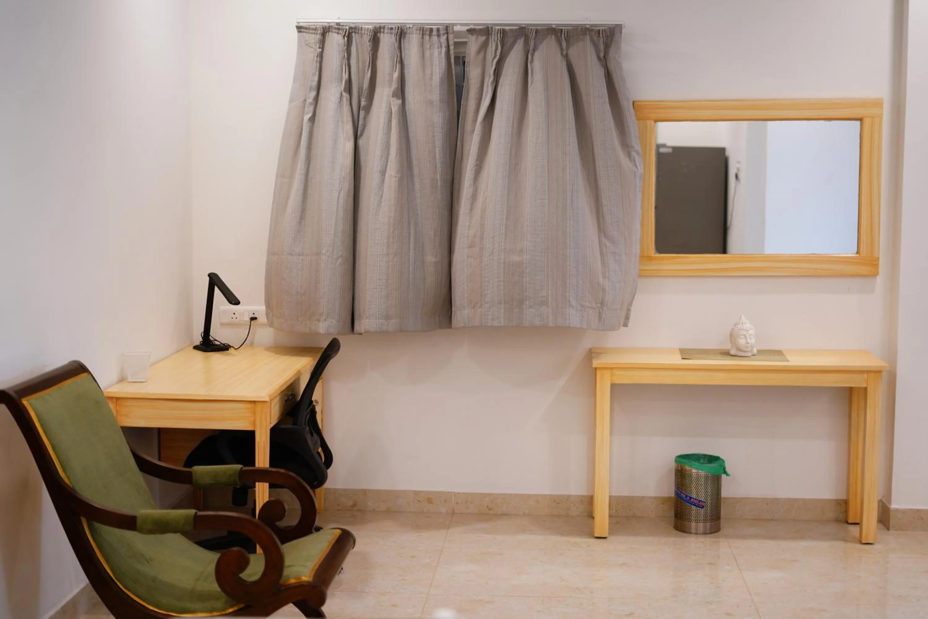 Seating area in Enkay Service Apartments