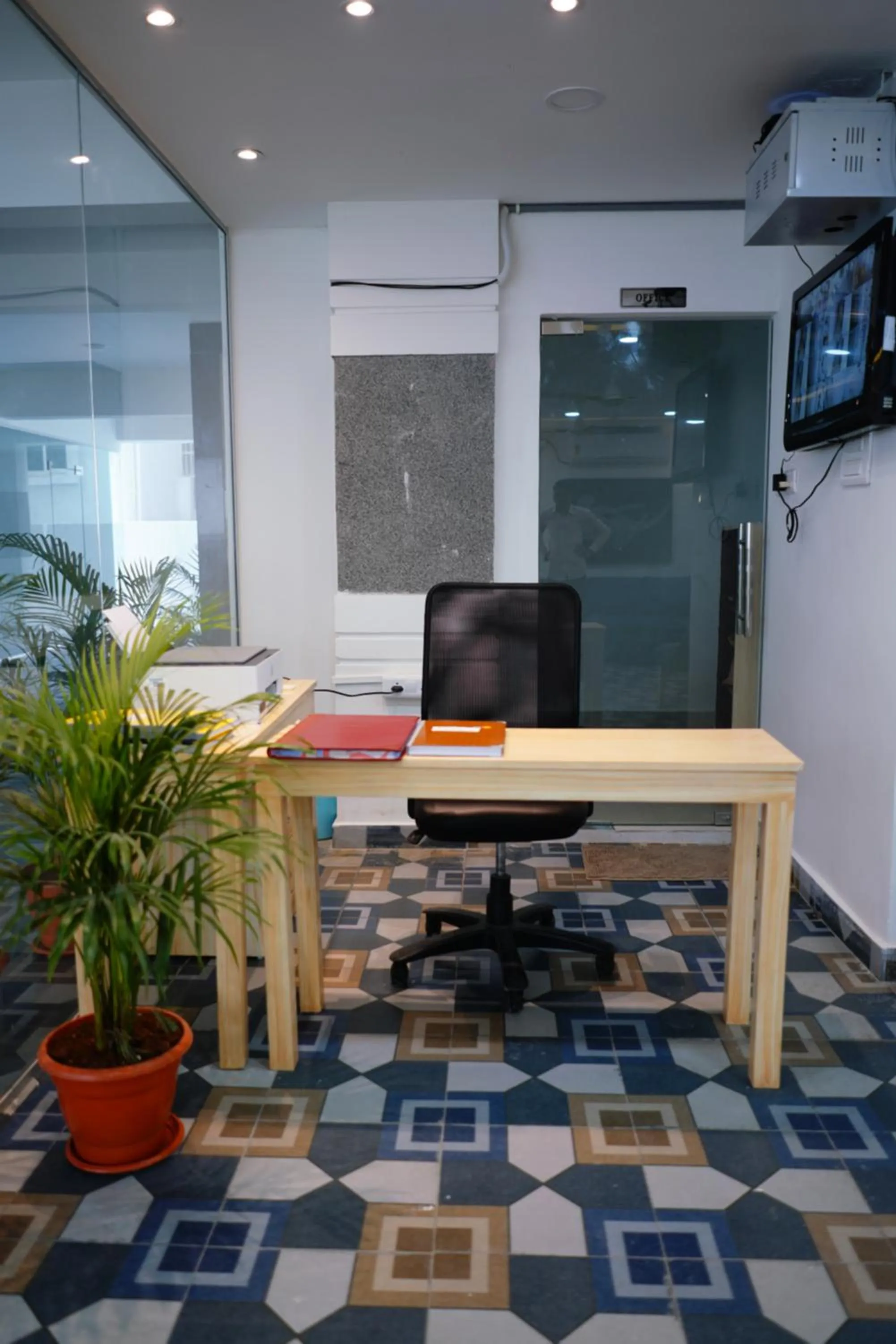 Lobby or reception in Enkay Service Apartments