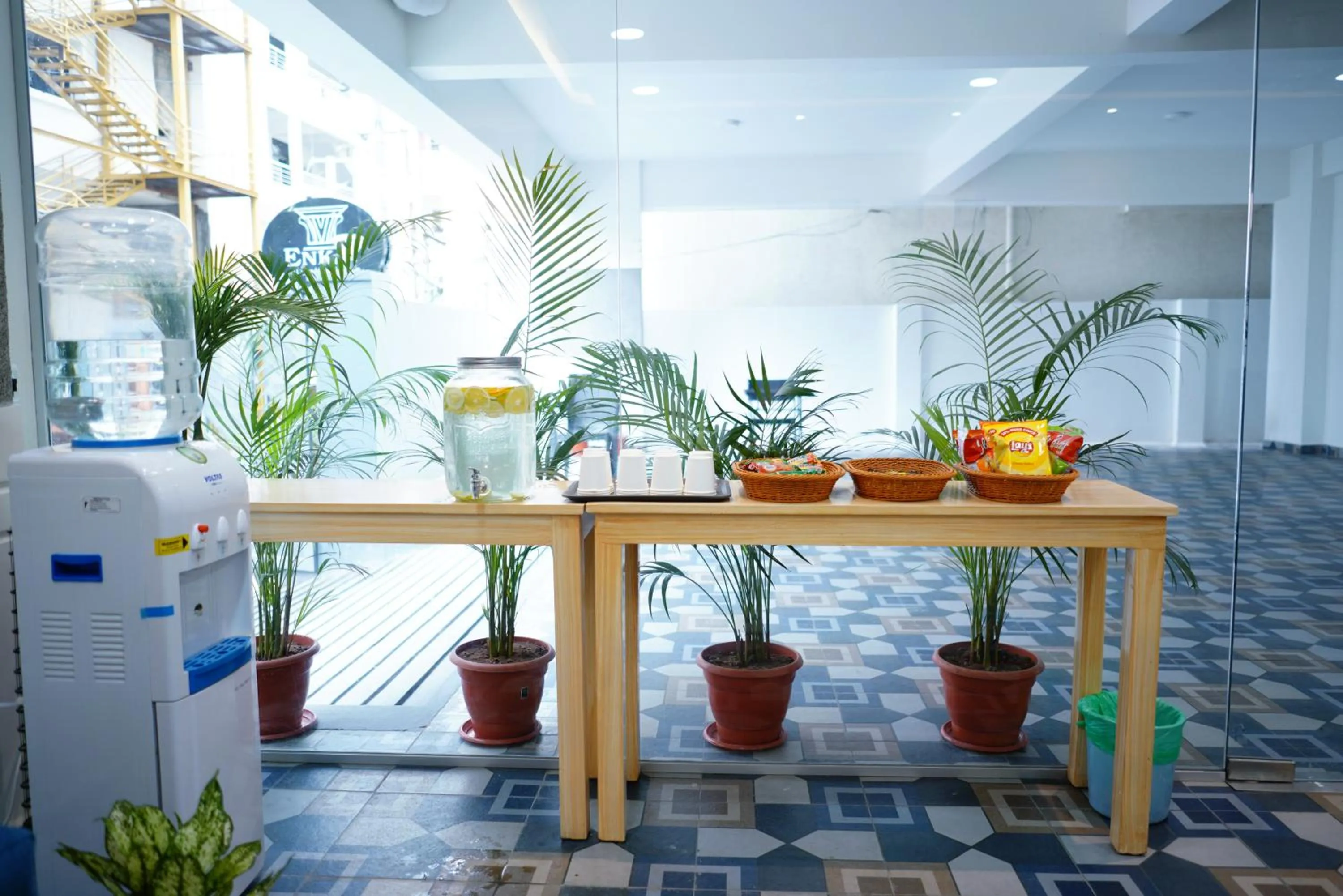 Facade/entrance in Enkay Service Apartments