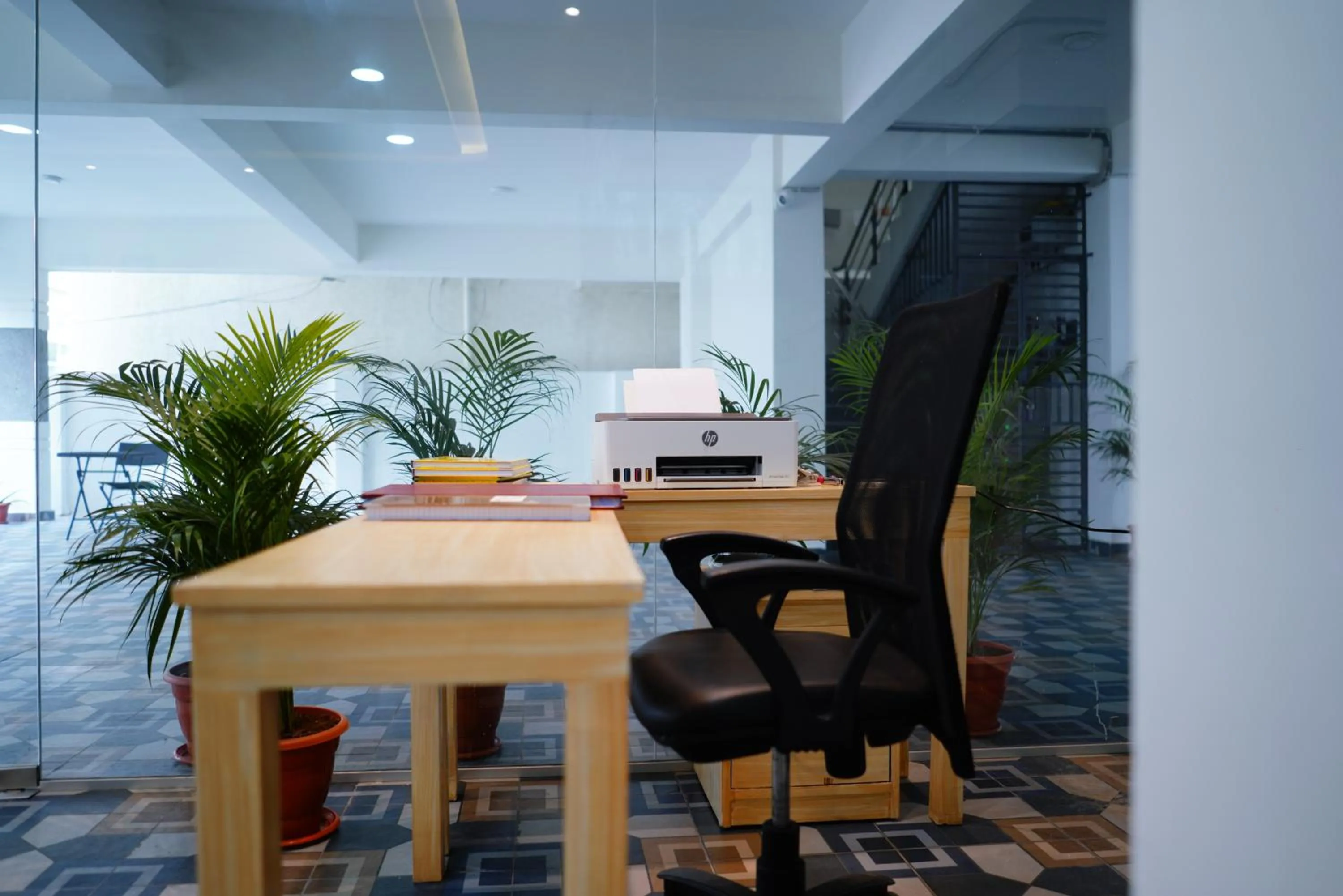 Lobby or reception in Enkay Service Apartments