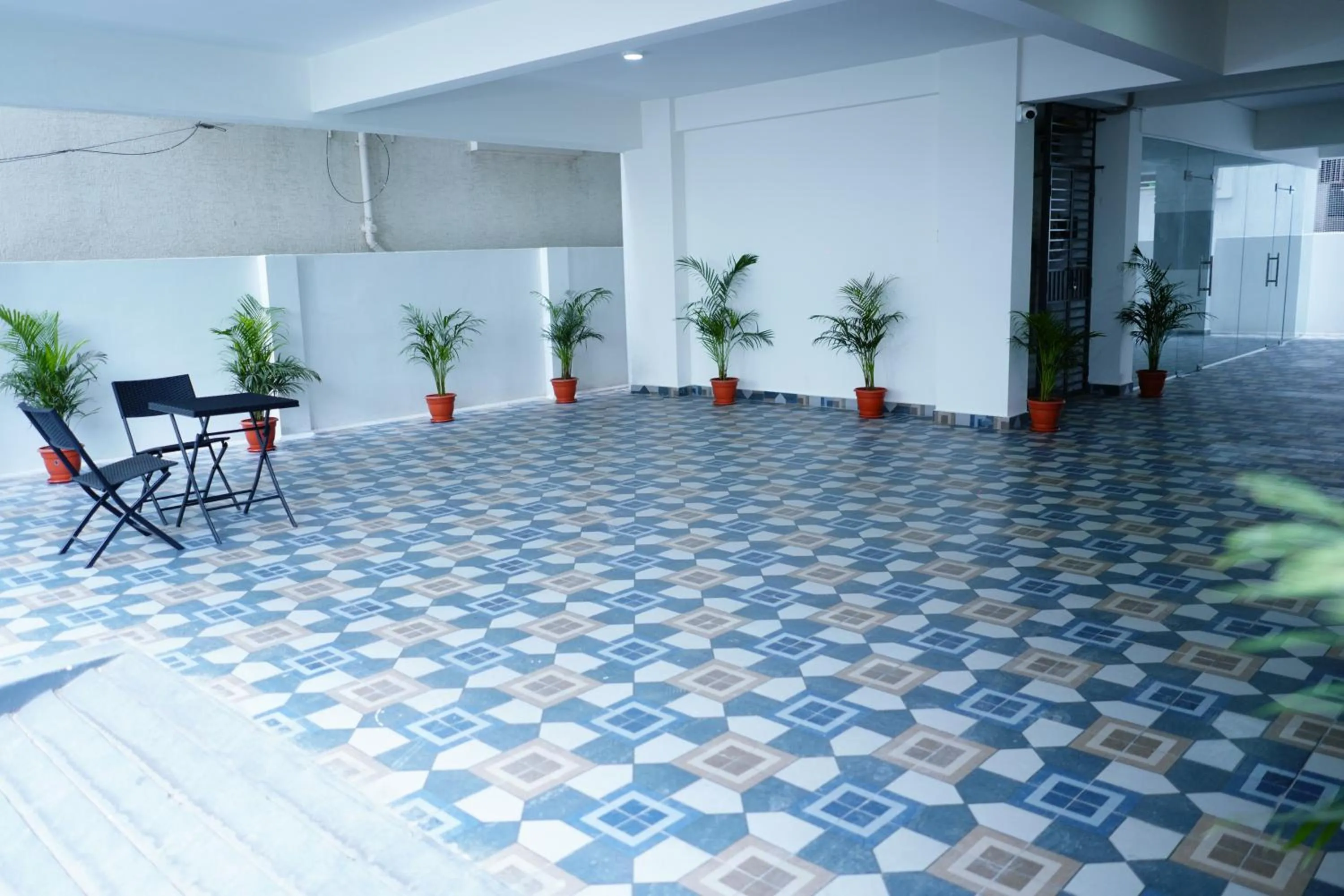 Parking in Enkay Service Apartments