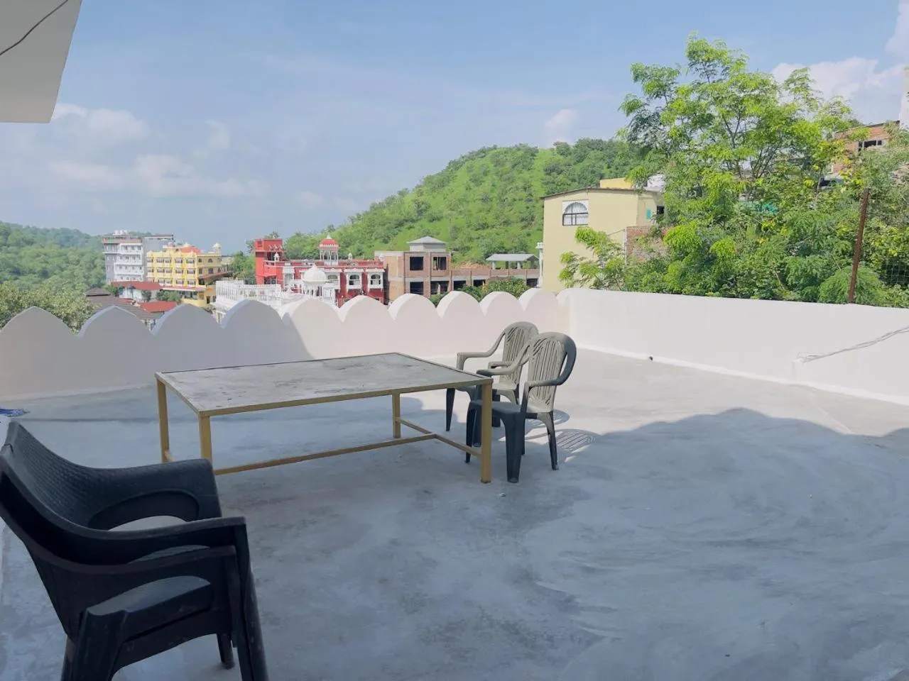 Balcony/Terrace in Rajwadi Palace
