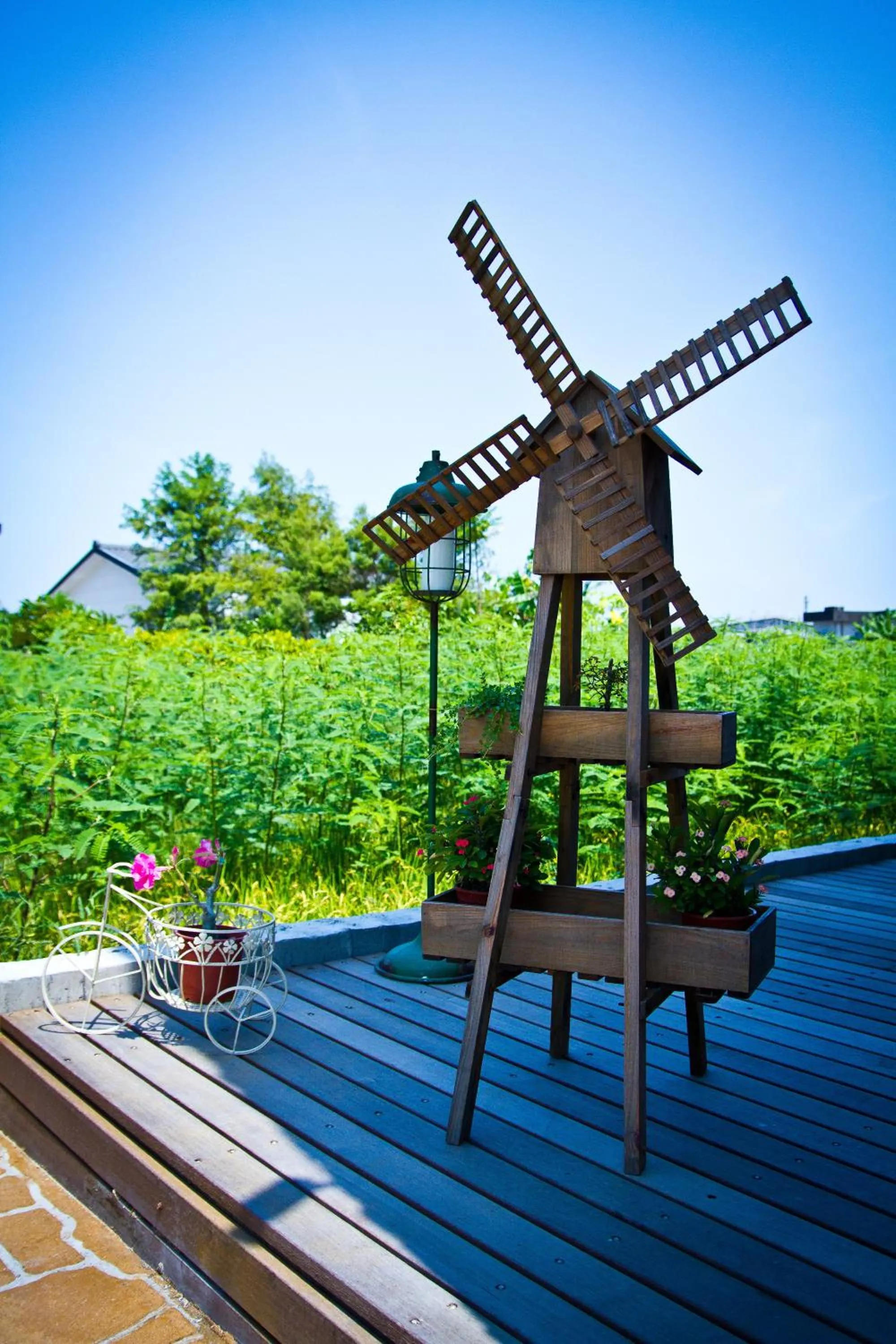Decorative detail in Muho B&B