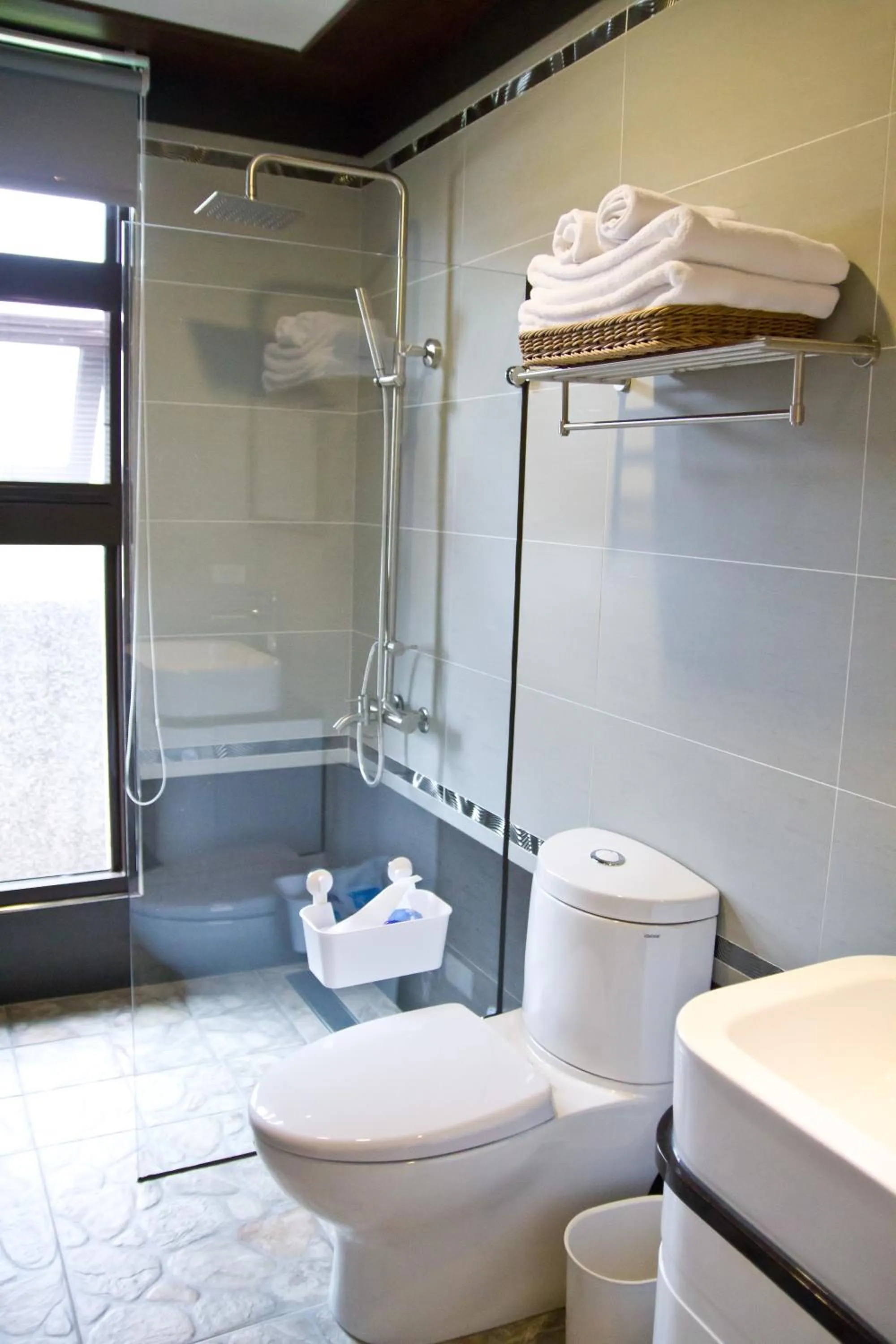 Bathroom in Muho B&B