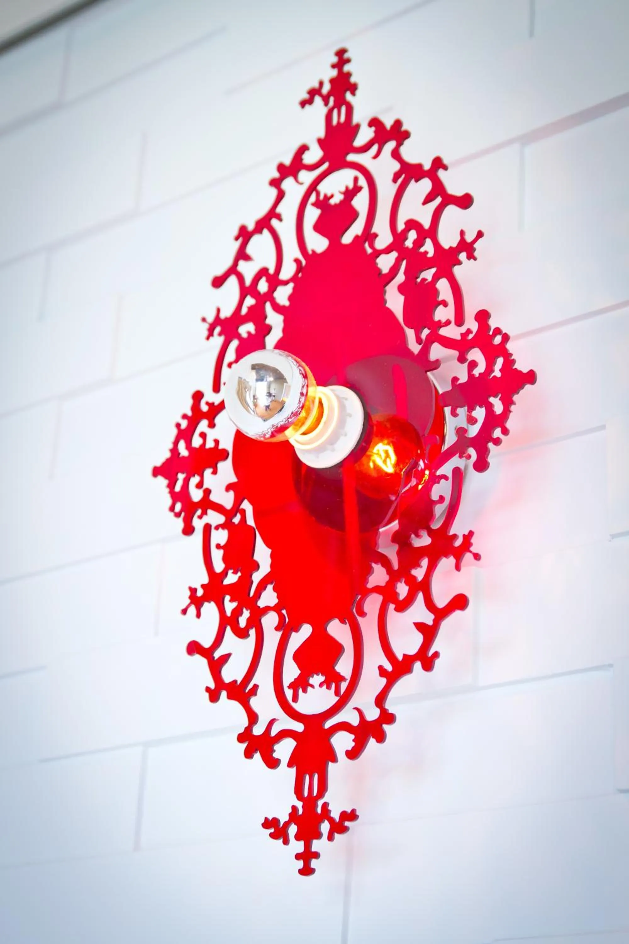 Decorative detail in Muho B&B