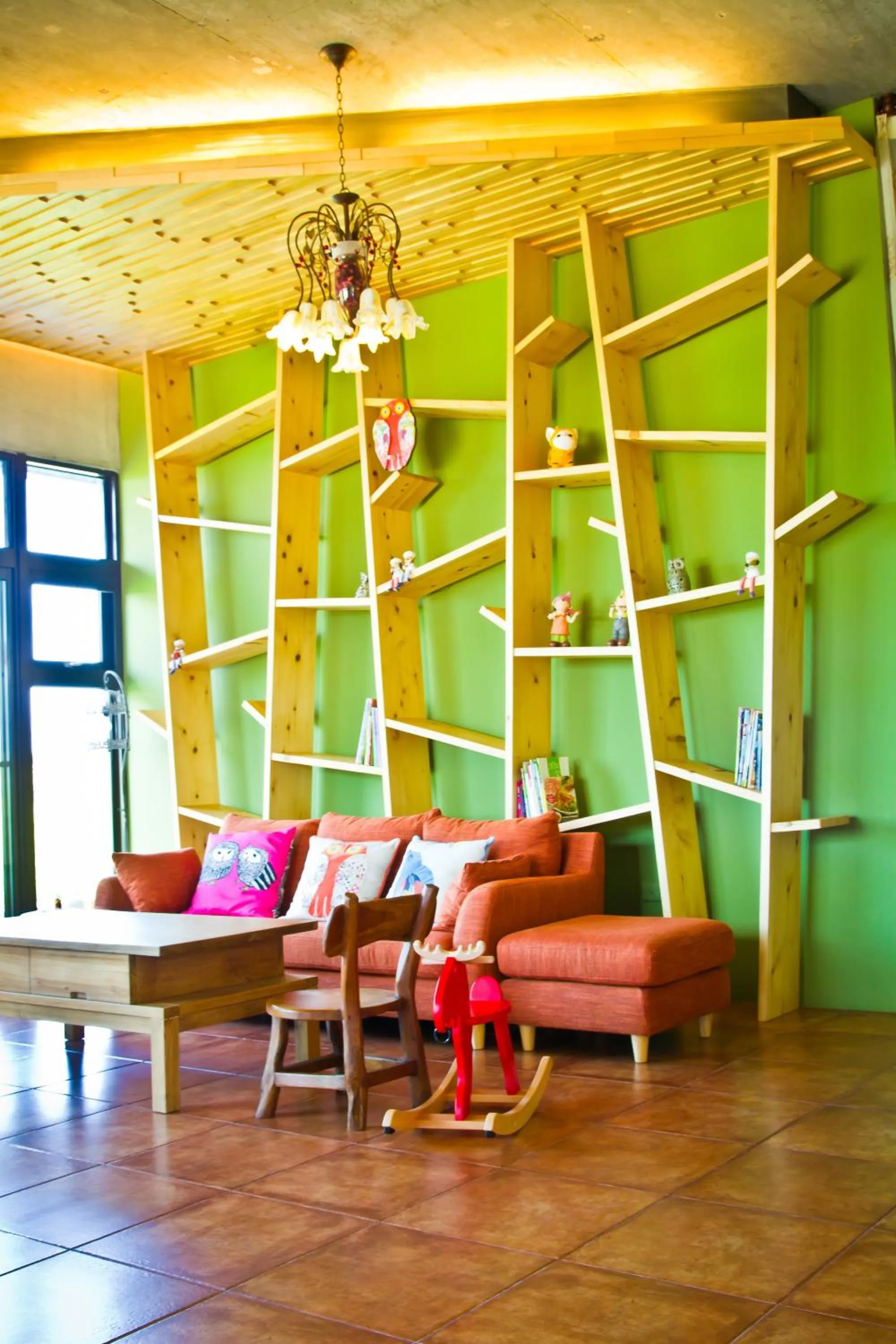 Decorative detail in Muho B&B