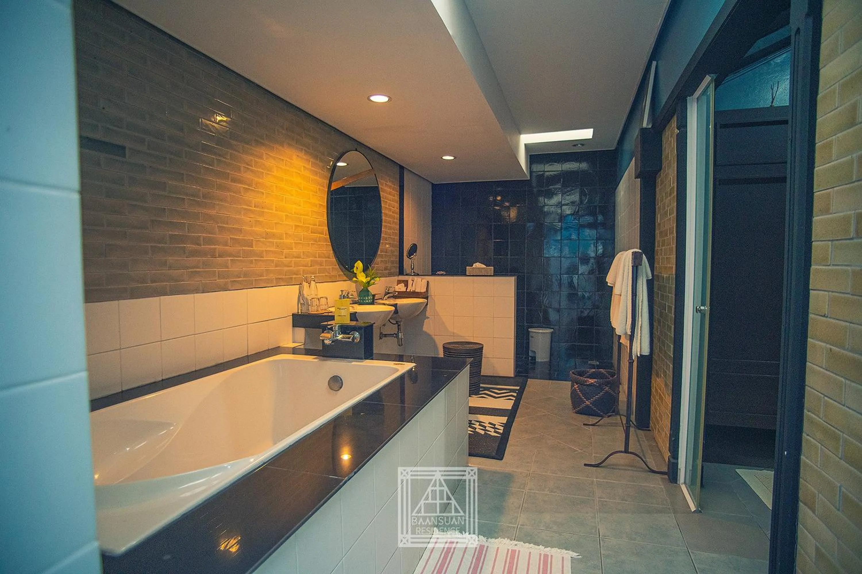 Bathroom in Baan Suan Residence เฮือนพักบ้านสวน