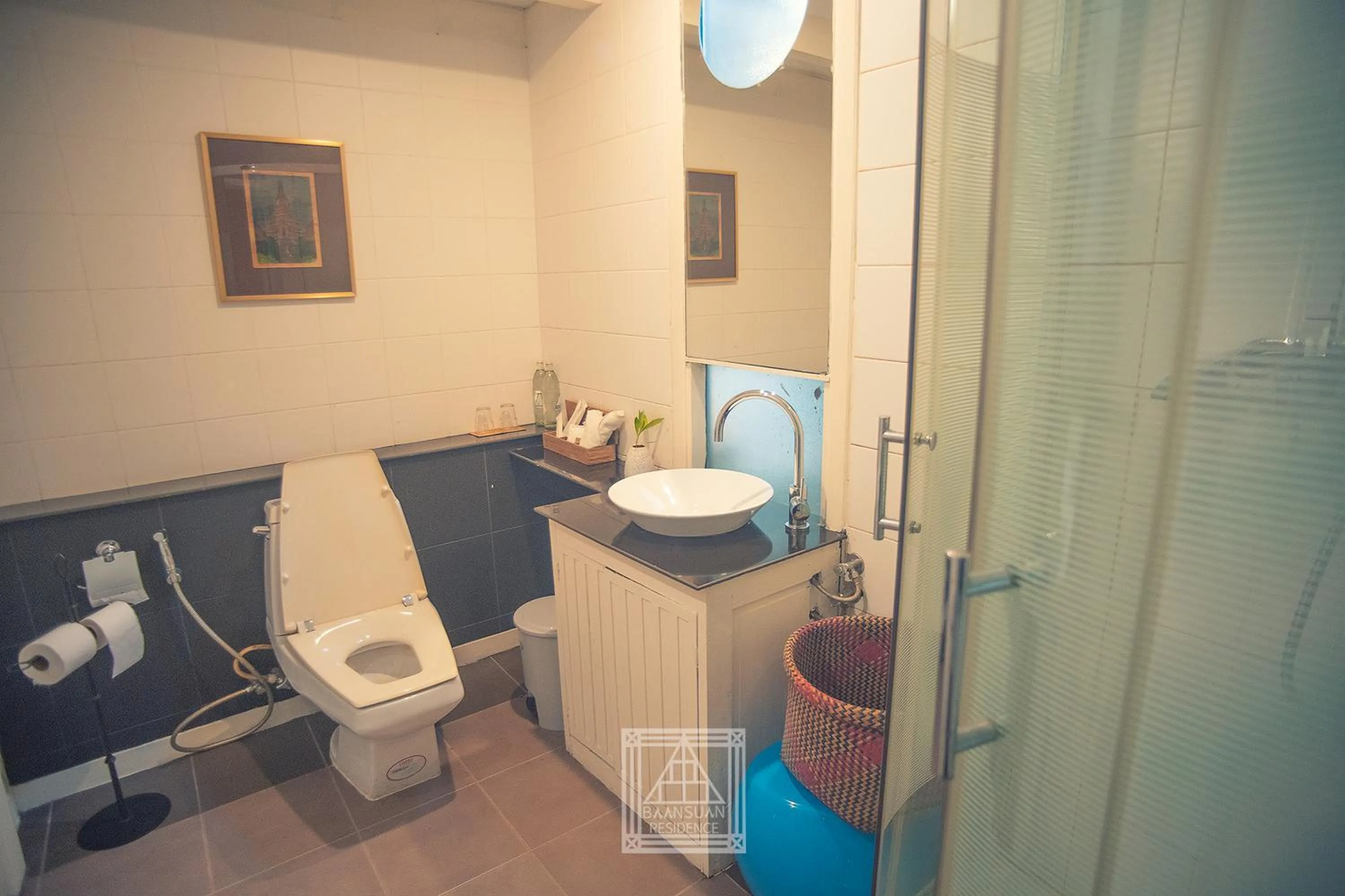 Bathroom in Baan Suan Residence เฮือนพักบ้านสวน