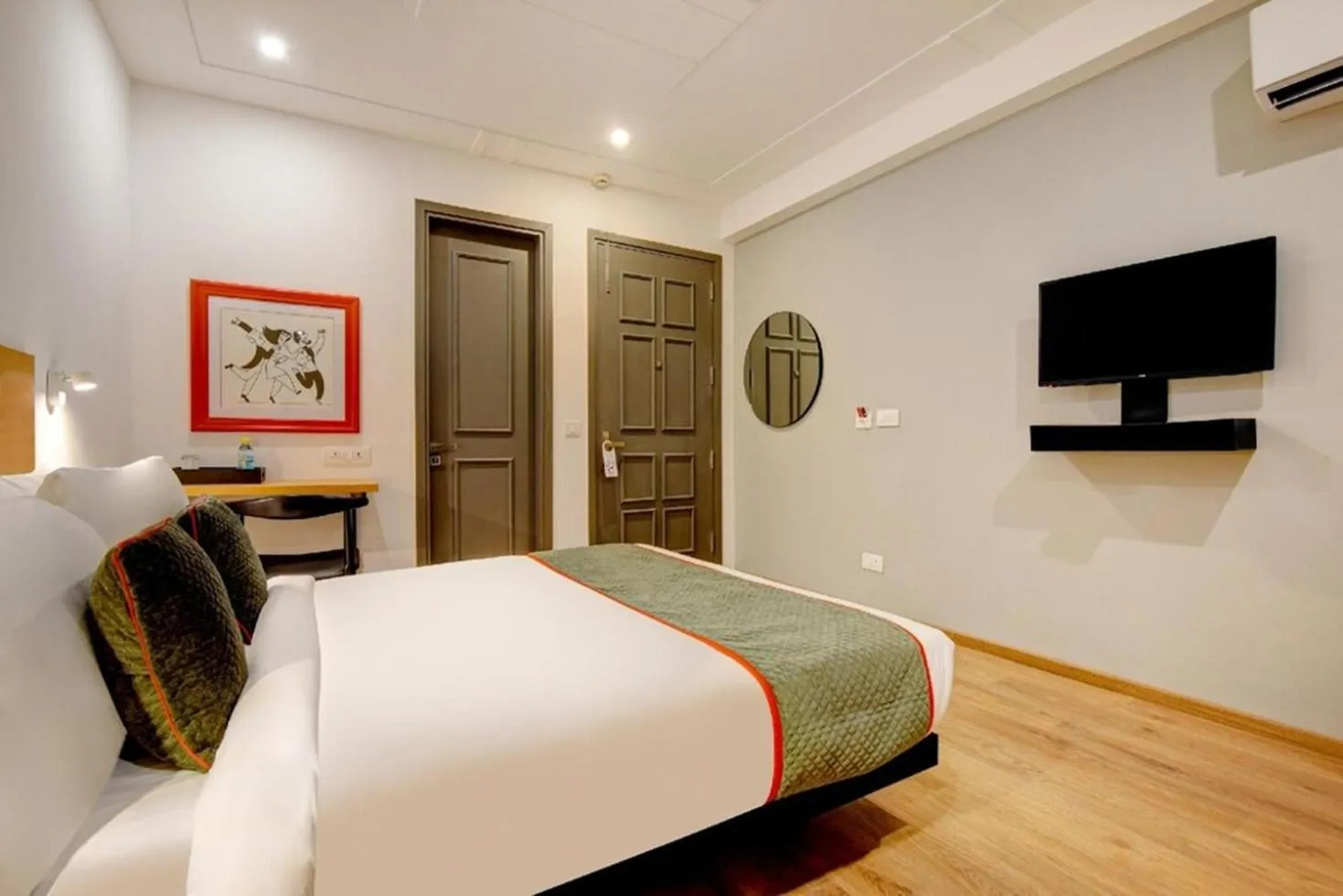 TV and multimedia, Bed in Akshay home stay