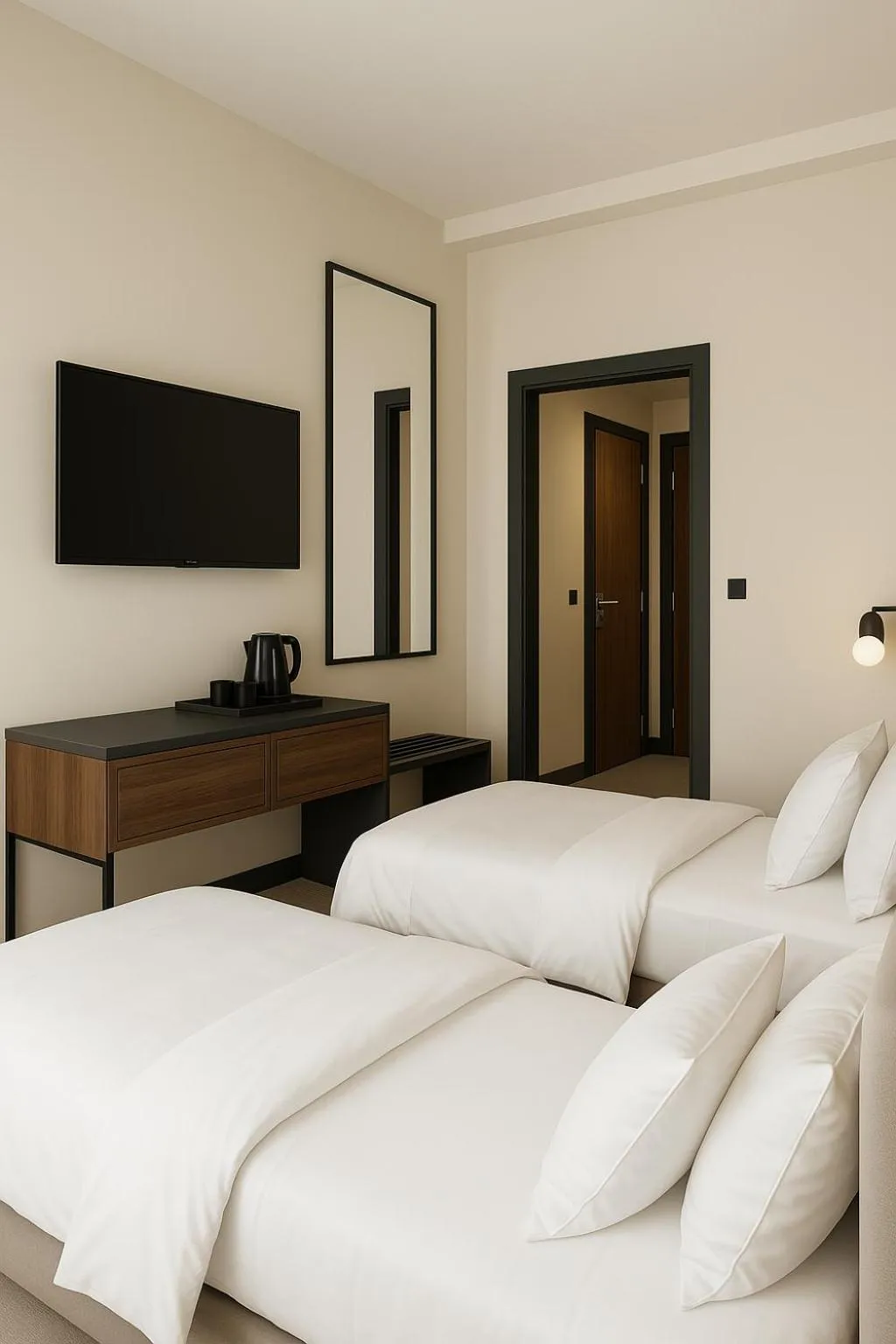 Bed in Awen Hotel Vechta