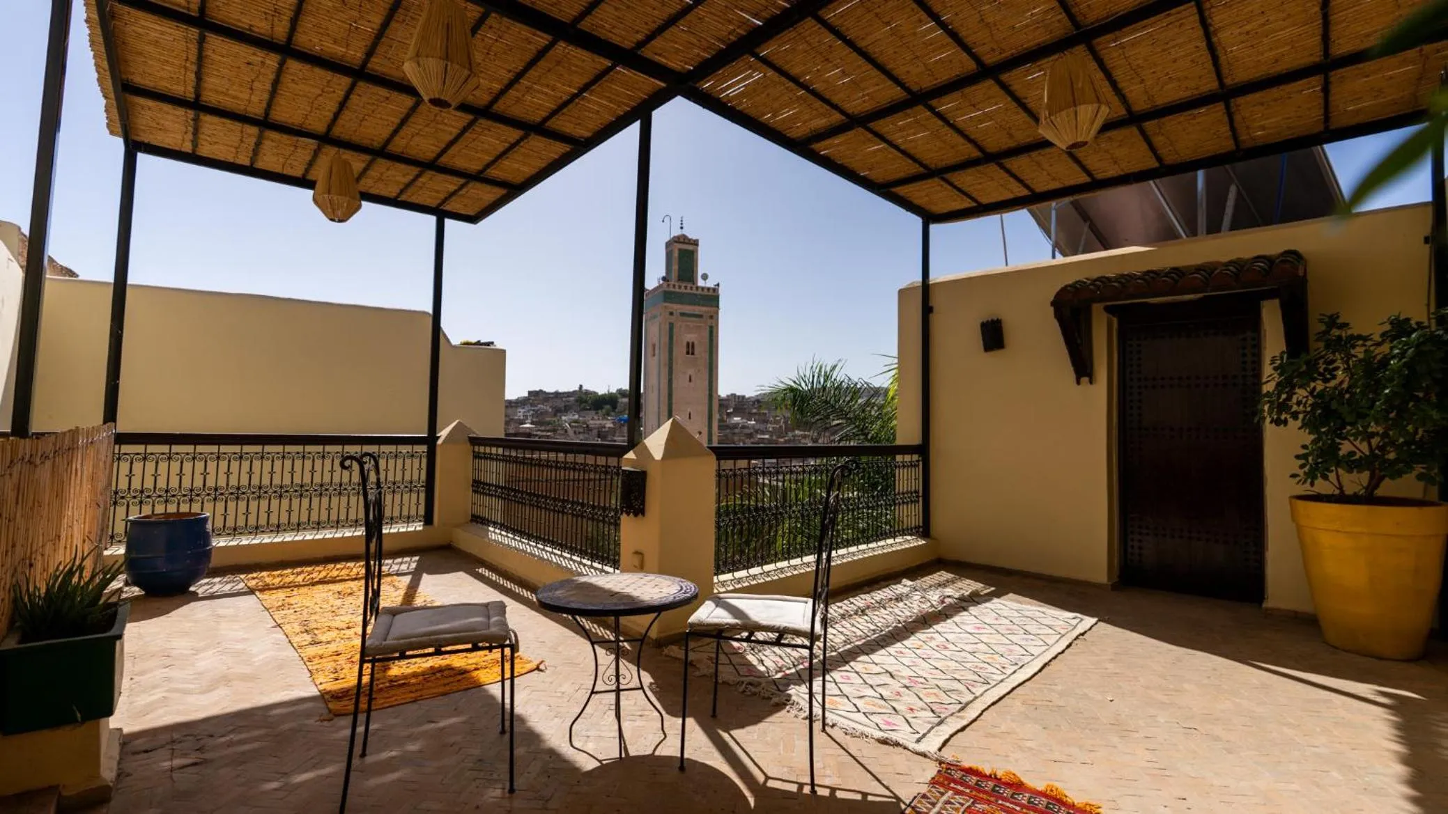 Balcony/Terrace in Riad Dar Pierre