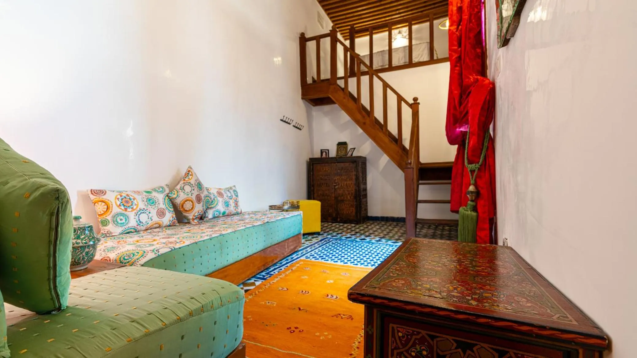 Bed in Riad Dar Pierre