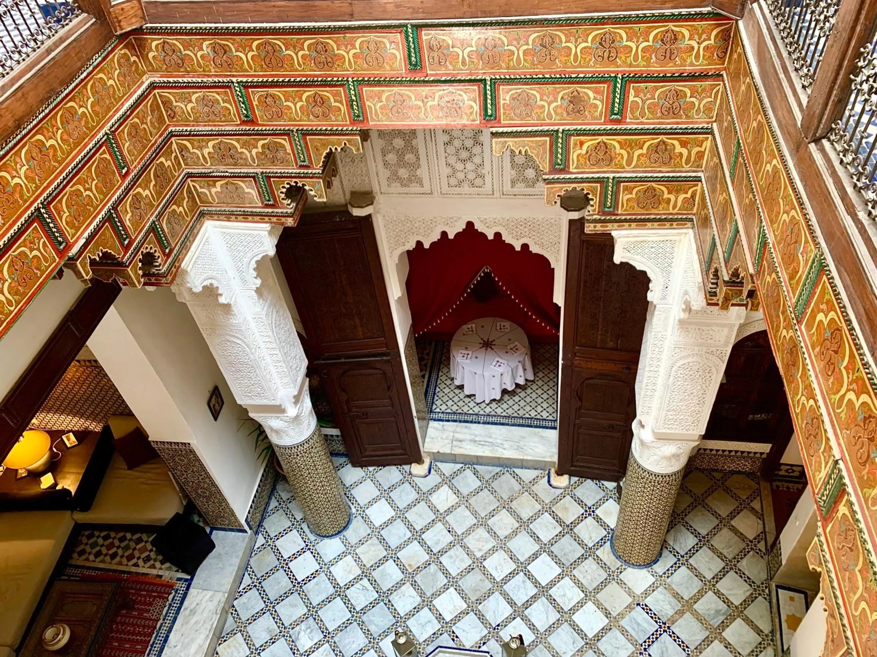 Lobby or reception in Riad Dar Pierre